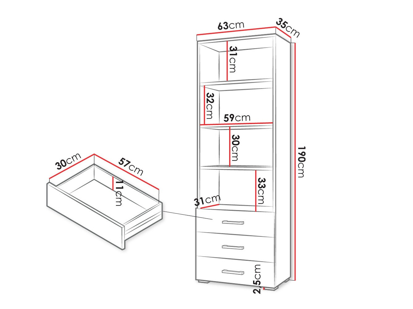Стеллаж Comfivo Etrtale 102