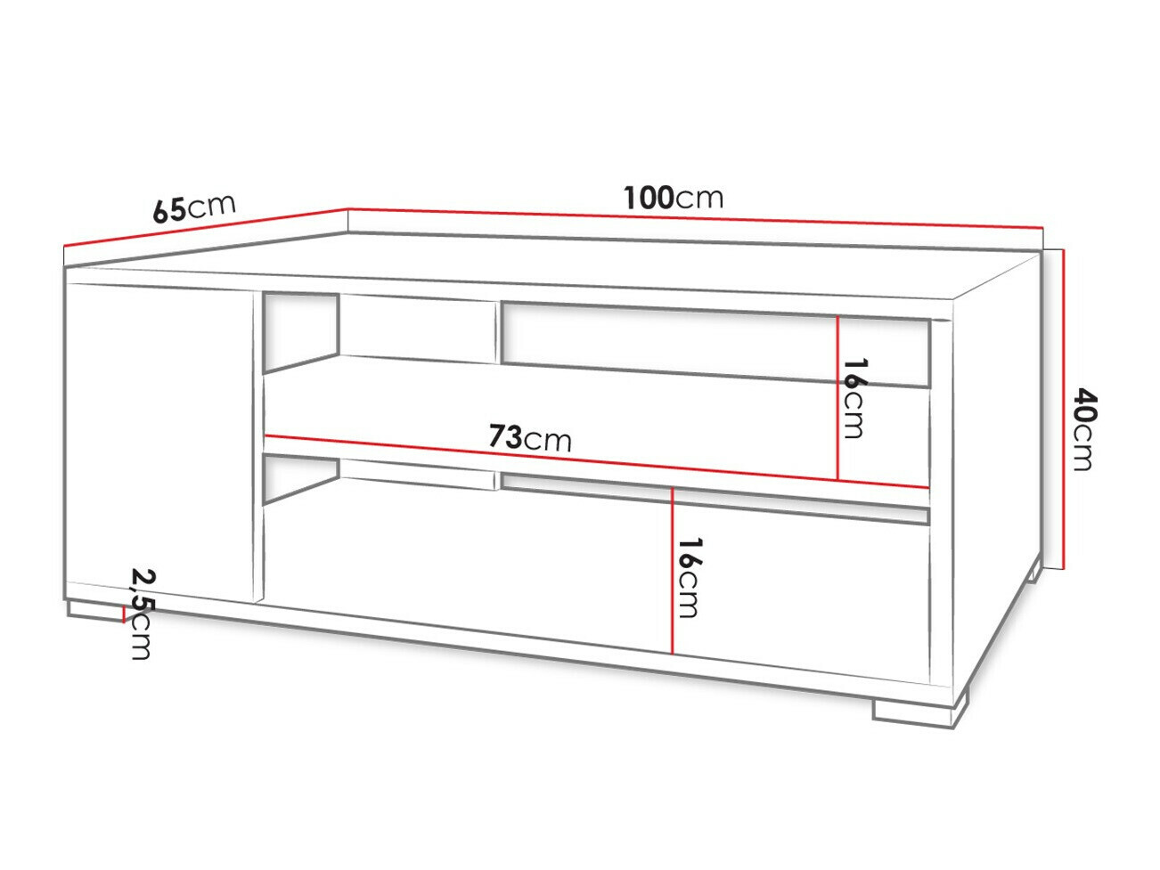 Журнальный столик Comfivo Etrtale 103