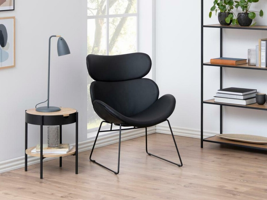 Krēsls Norsica 168 (Melns)