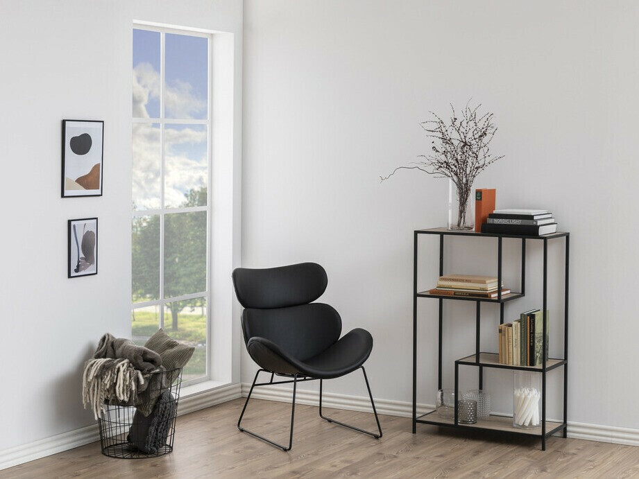 Krēsls Norsica 168 (Melns)