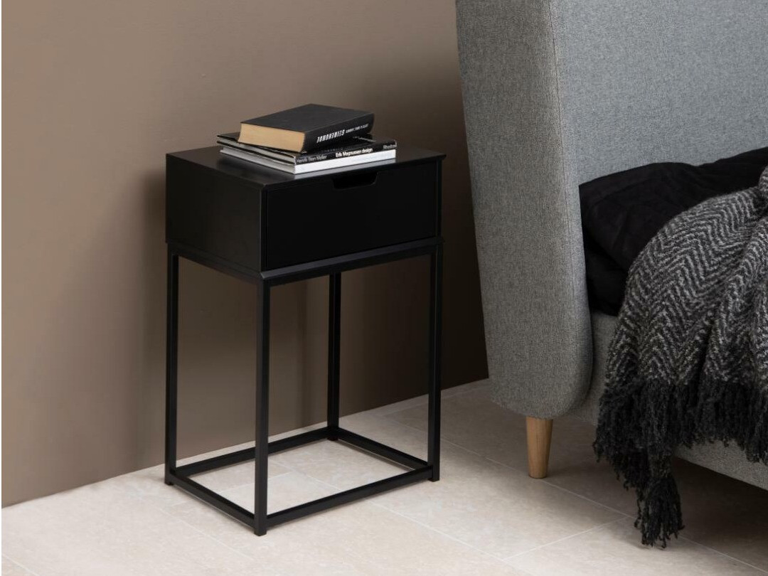 Прикроватная тумбочка Norsica 106 (Чёрный)