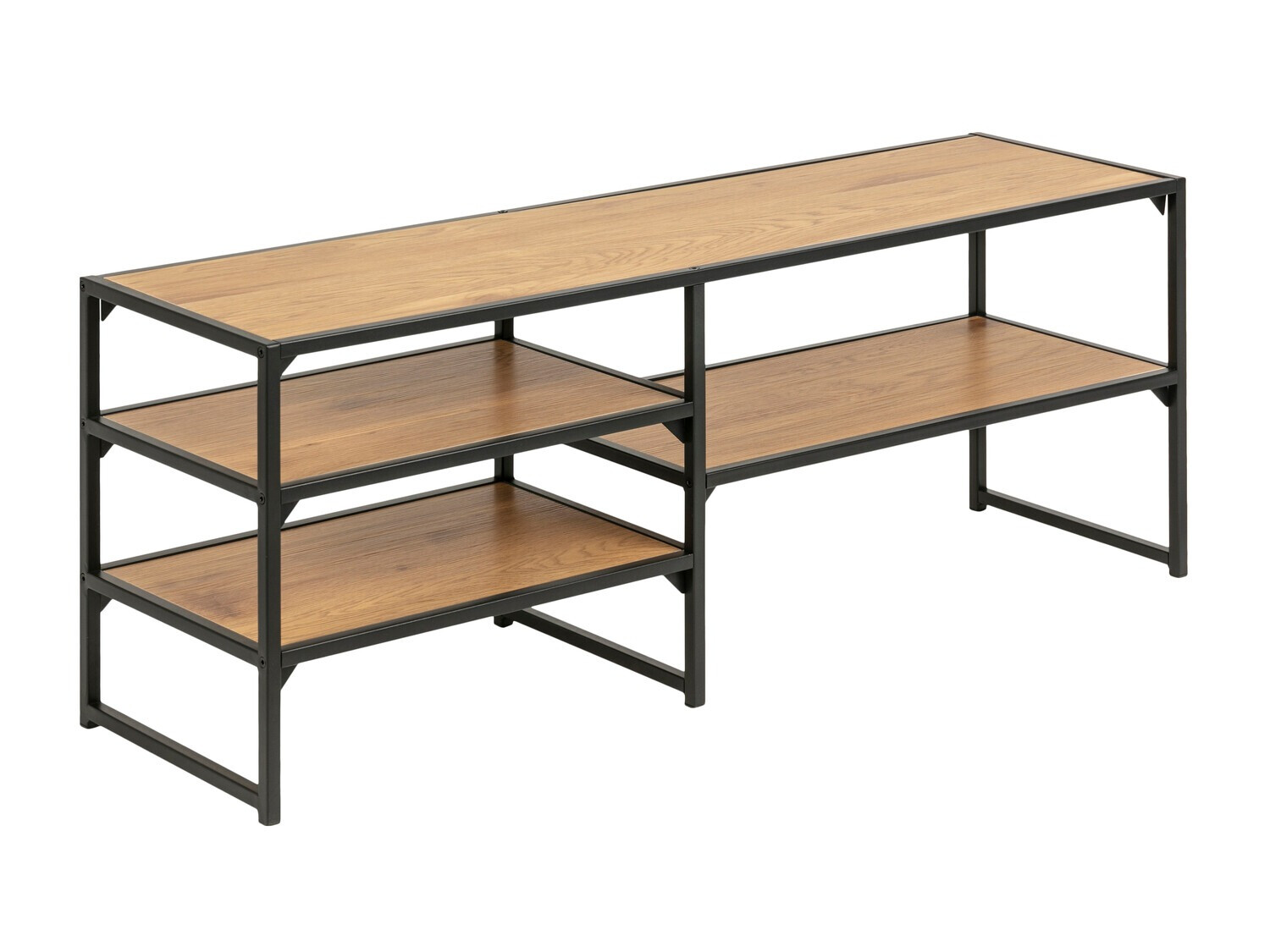 ТВ тумба Norsica Sevferi 135 (Дикий дуб + Чёрный)