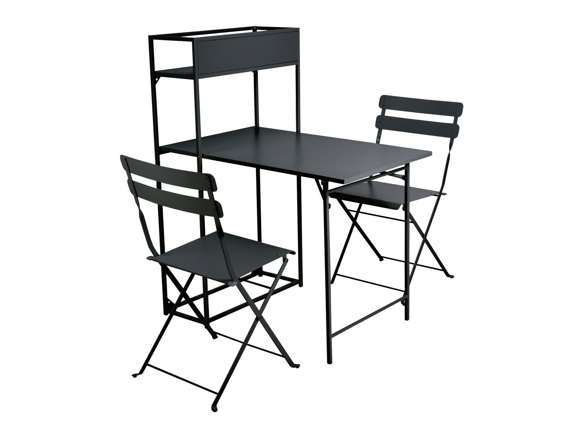 Balkona komplekts Richardson 124 (Melns)