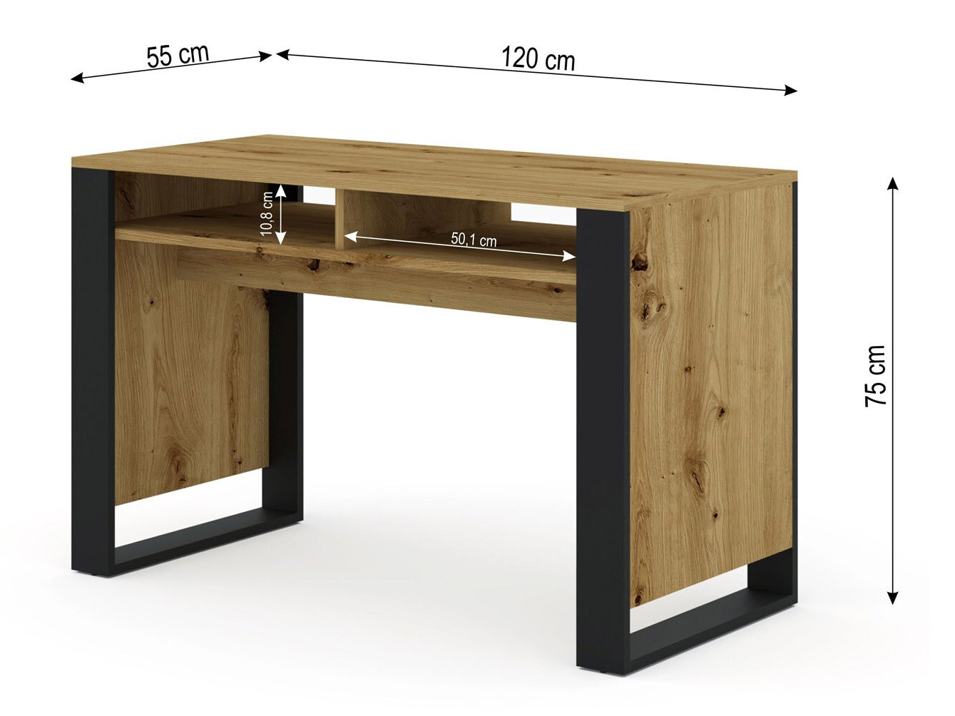 Письменный cтол Tivtora 108 (Artisan дуб)