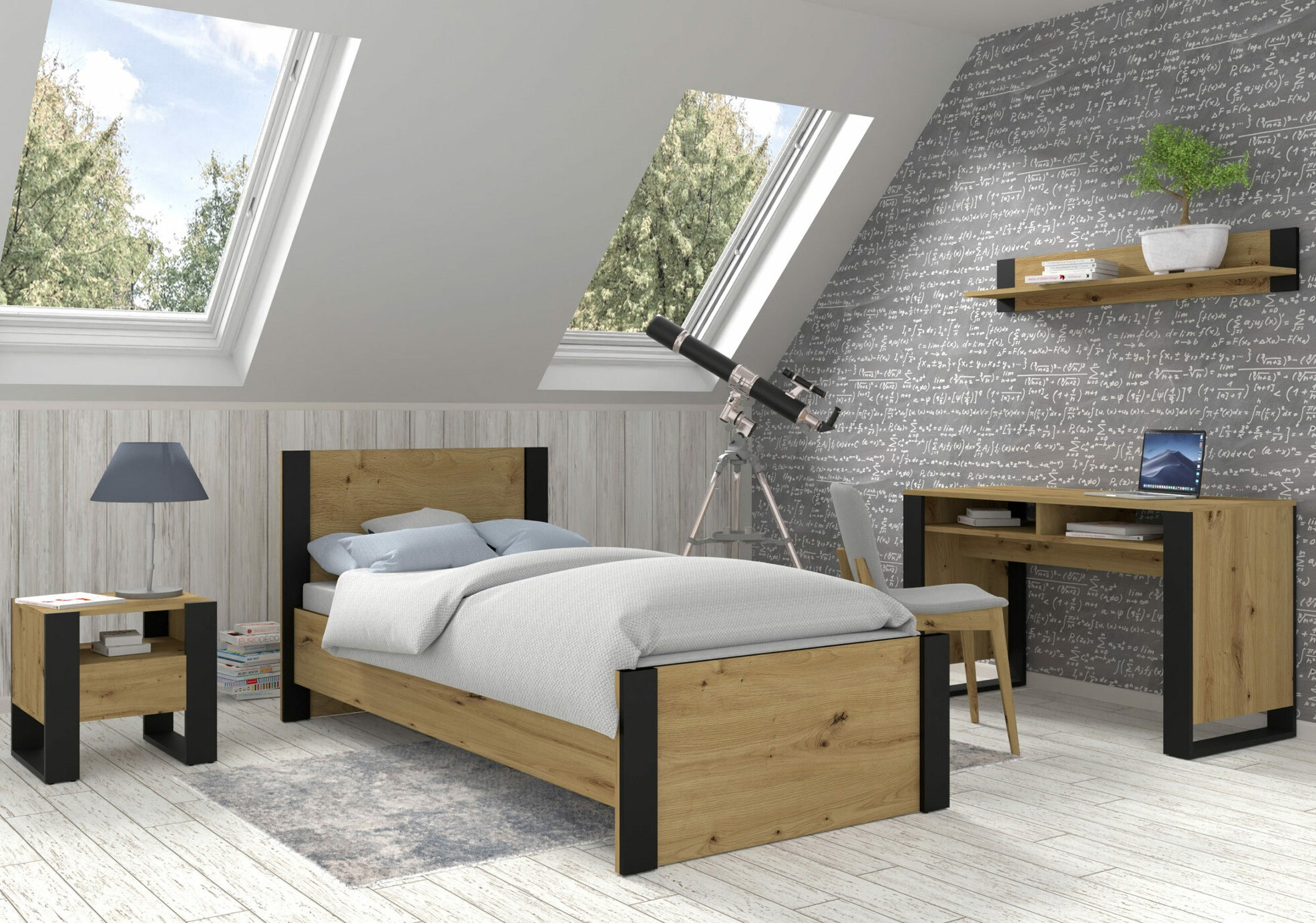 Rakstāmgalds Tivtora 108 (Artisan ozols)