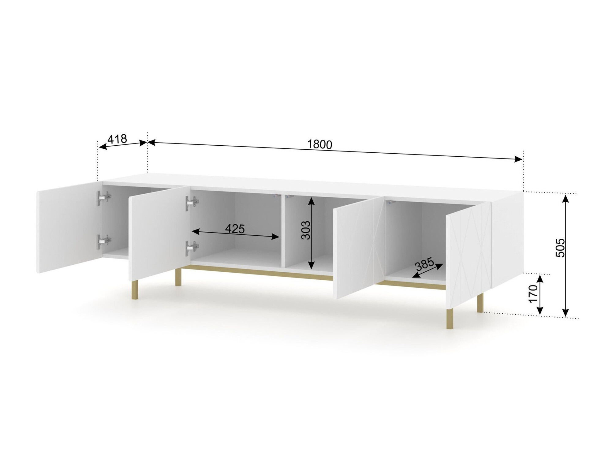 TV galds Buffalo 134