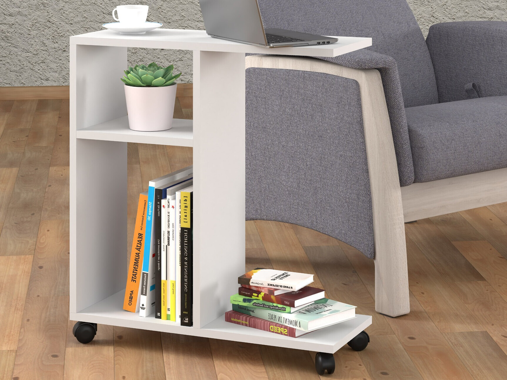 Kafijas galdiņš Buffalo 141 (Matēts balts)