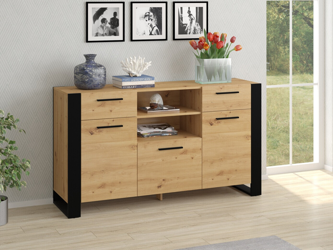 Kомод Cordoro 115 (Artisan дуб)