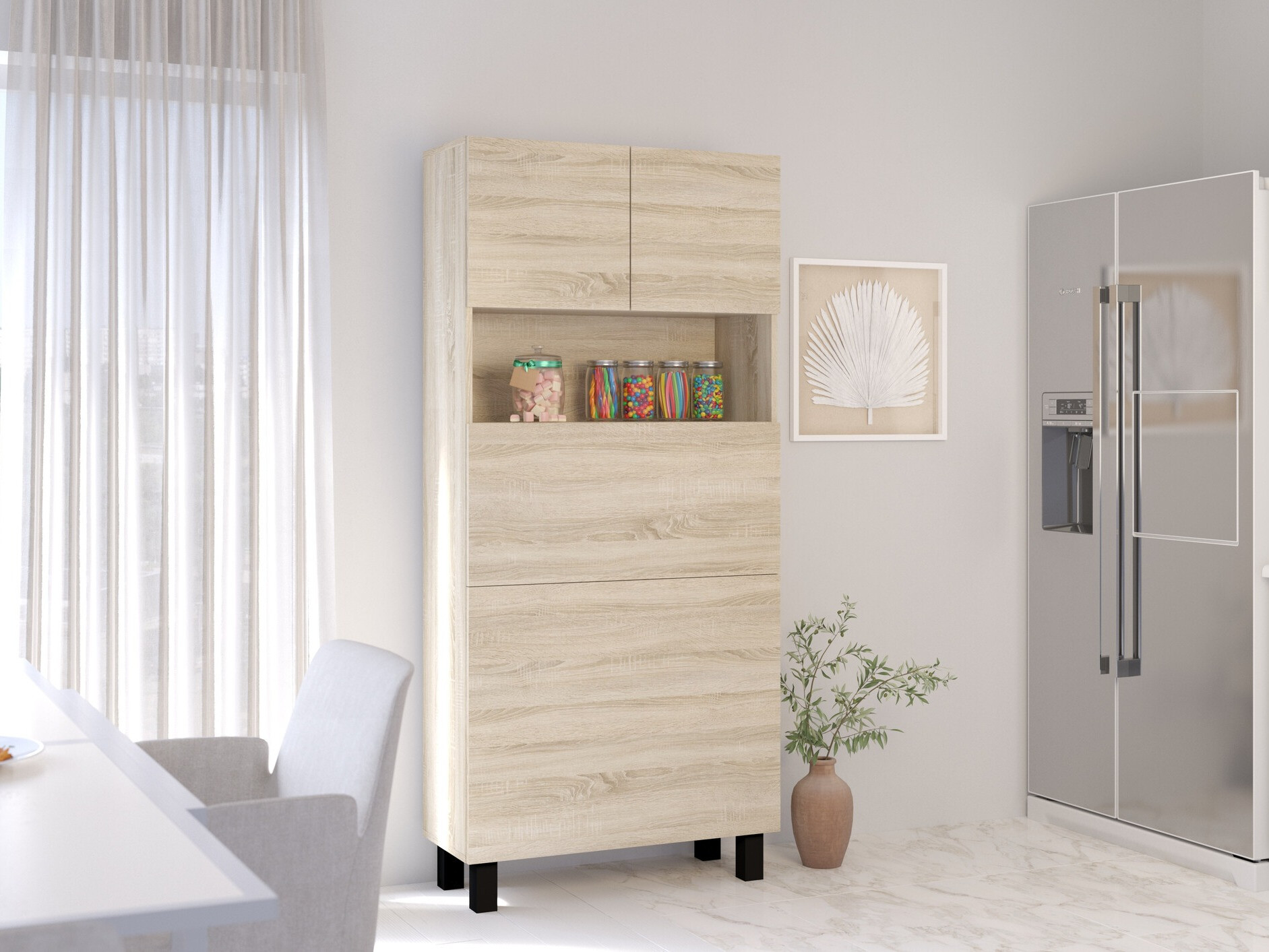 Стеллаж Buffalo 145 (Сонома Дуб)