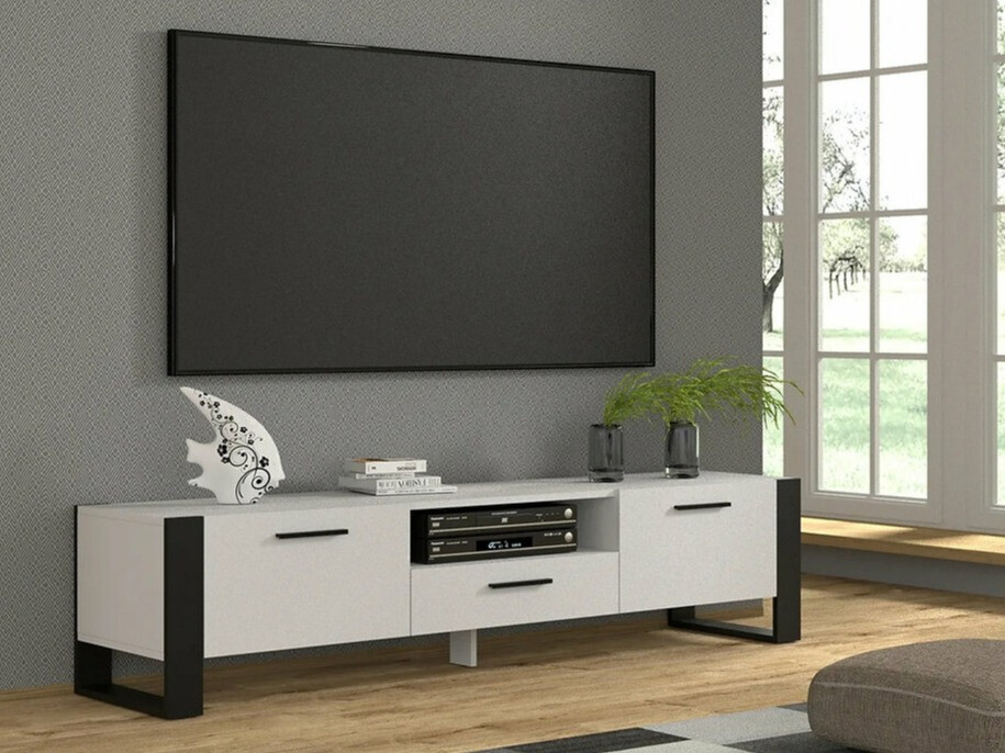 TV galds Cordoro 100 (Balts)