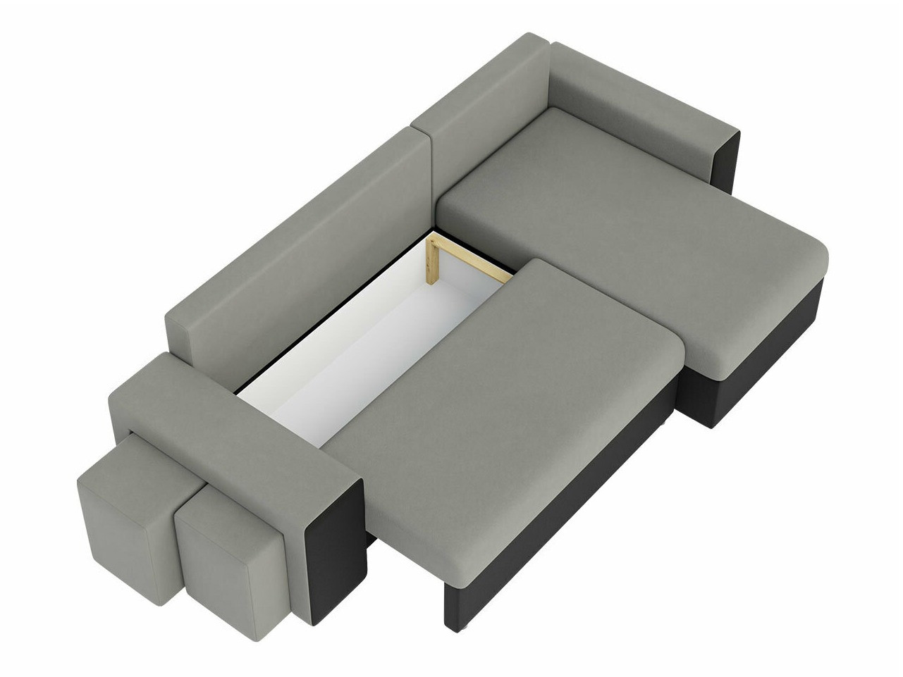 Угловой диван Memphis 138 (Poso 100)