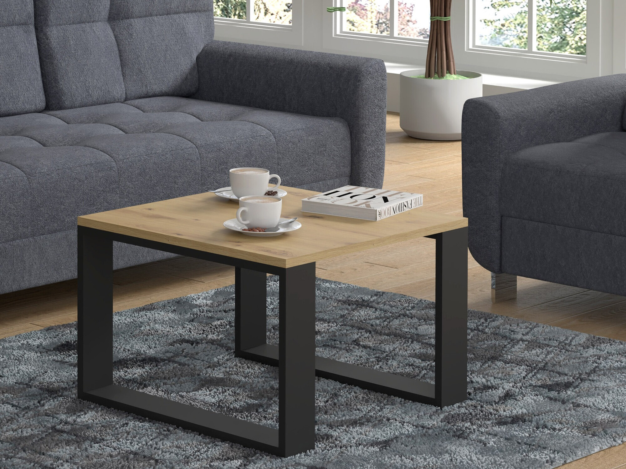 Žurnālu galdiņš Buffalo 143 (Artisan ozols)