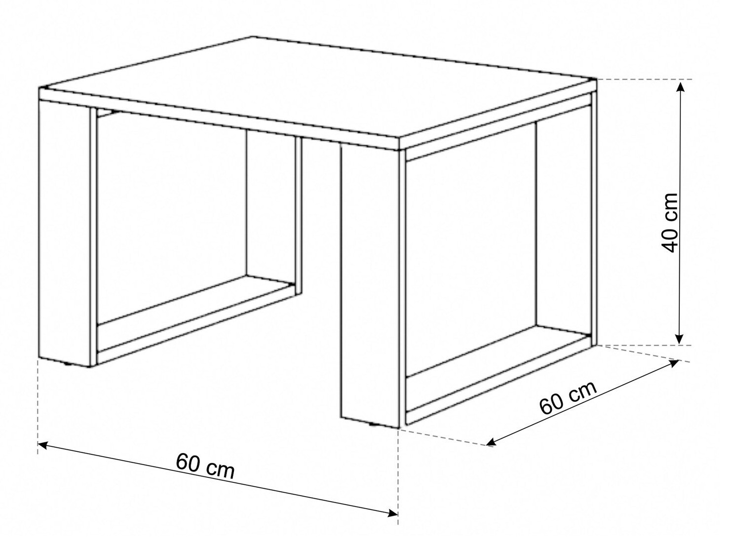 Žurnālu galdiņš Buffalo 143 (Artisan ozols)