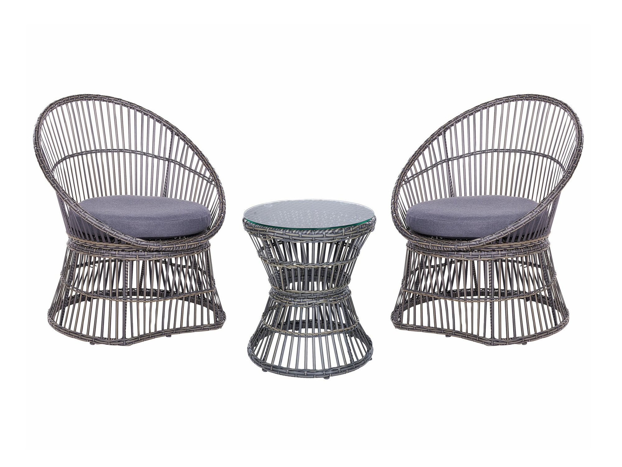 Dārza mēbeļu komplekts Berwyn 1840 (Taupe)