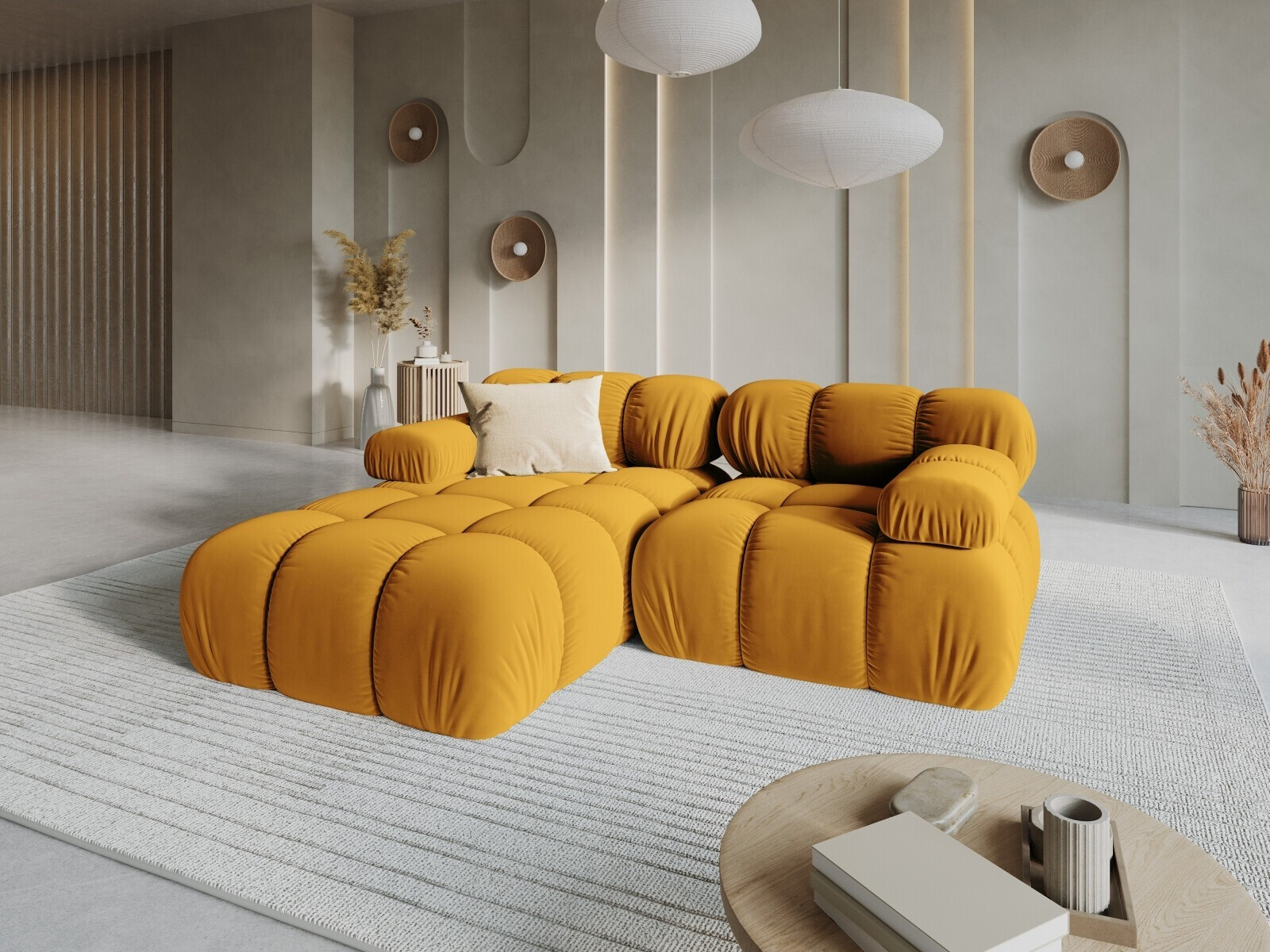 Moduļu stūra dīvāns Caltenu 105 (Riviera 41)