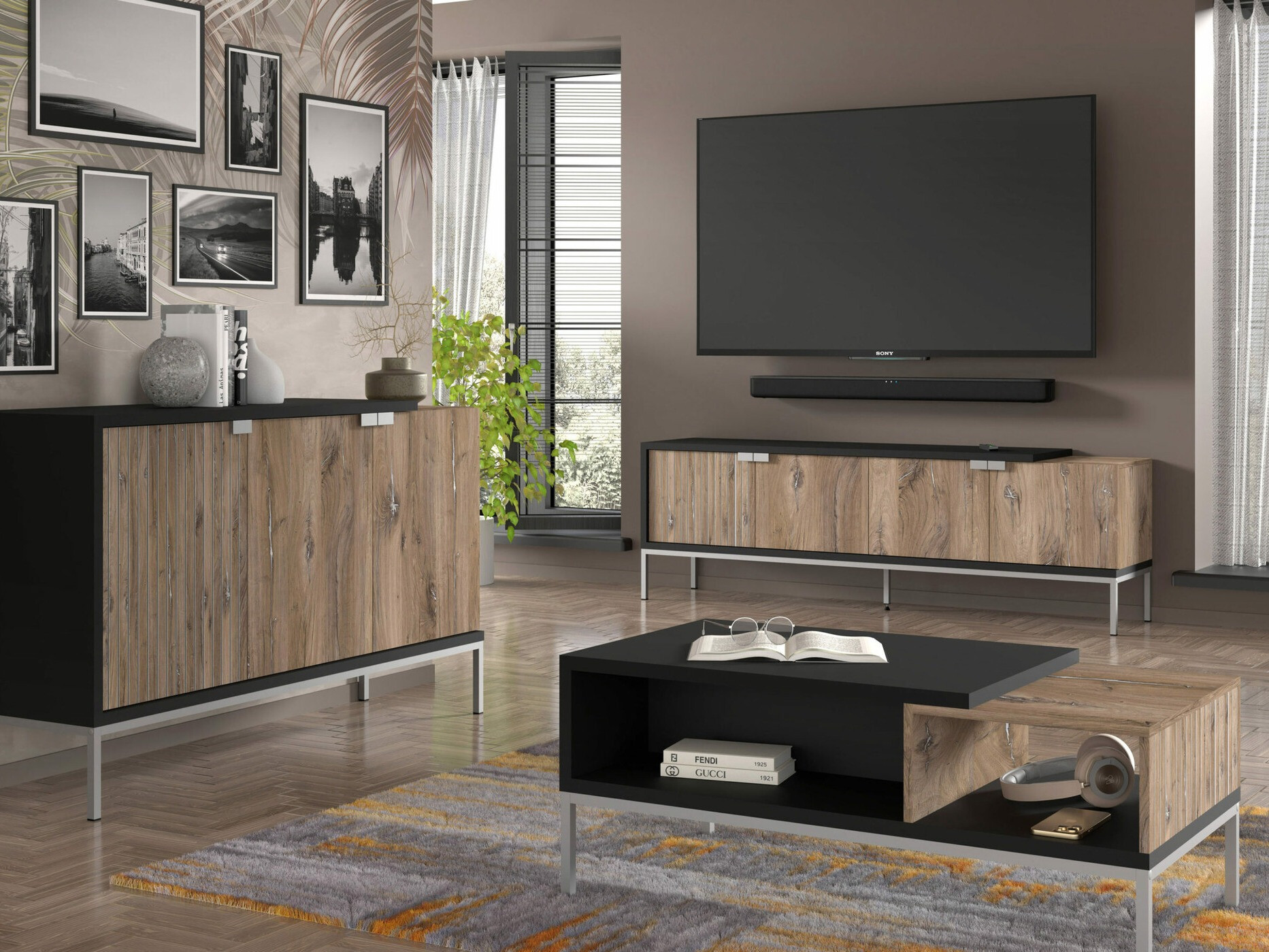 Žurnālu galdiņš Buffalo 195