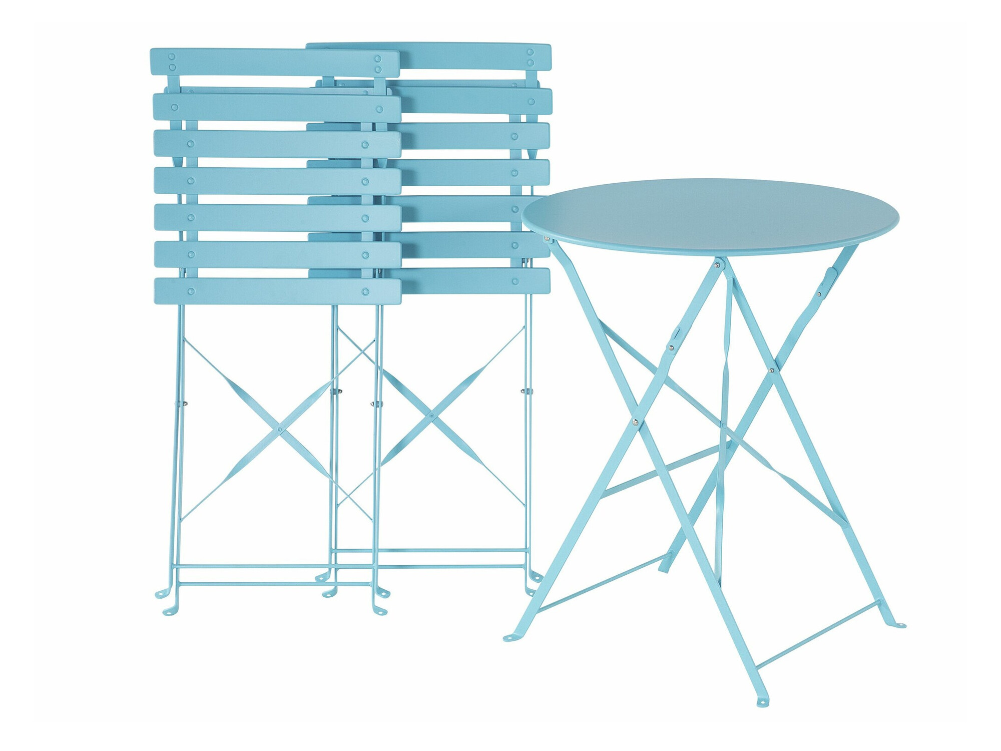 Balkona komplekts Berwyn 1841 (Gaiši zils)