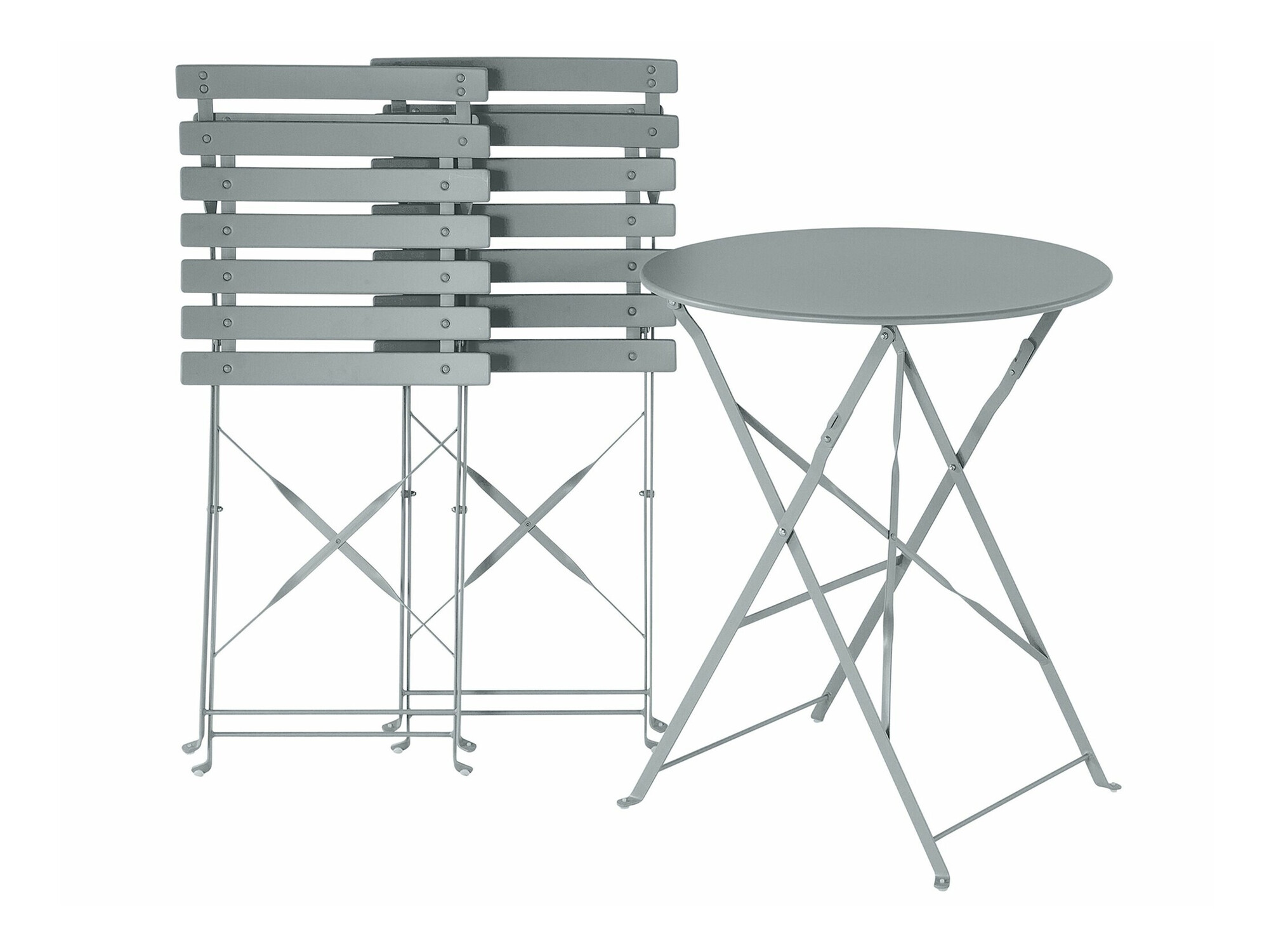 Balkona komplekts Berwyn 1841 (Pelēks)