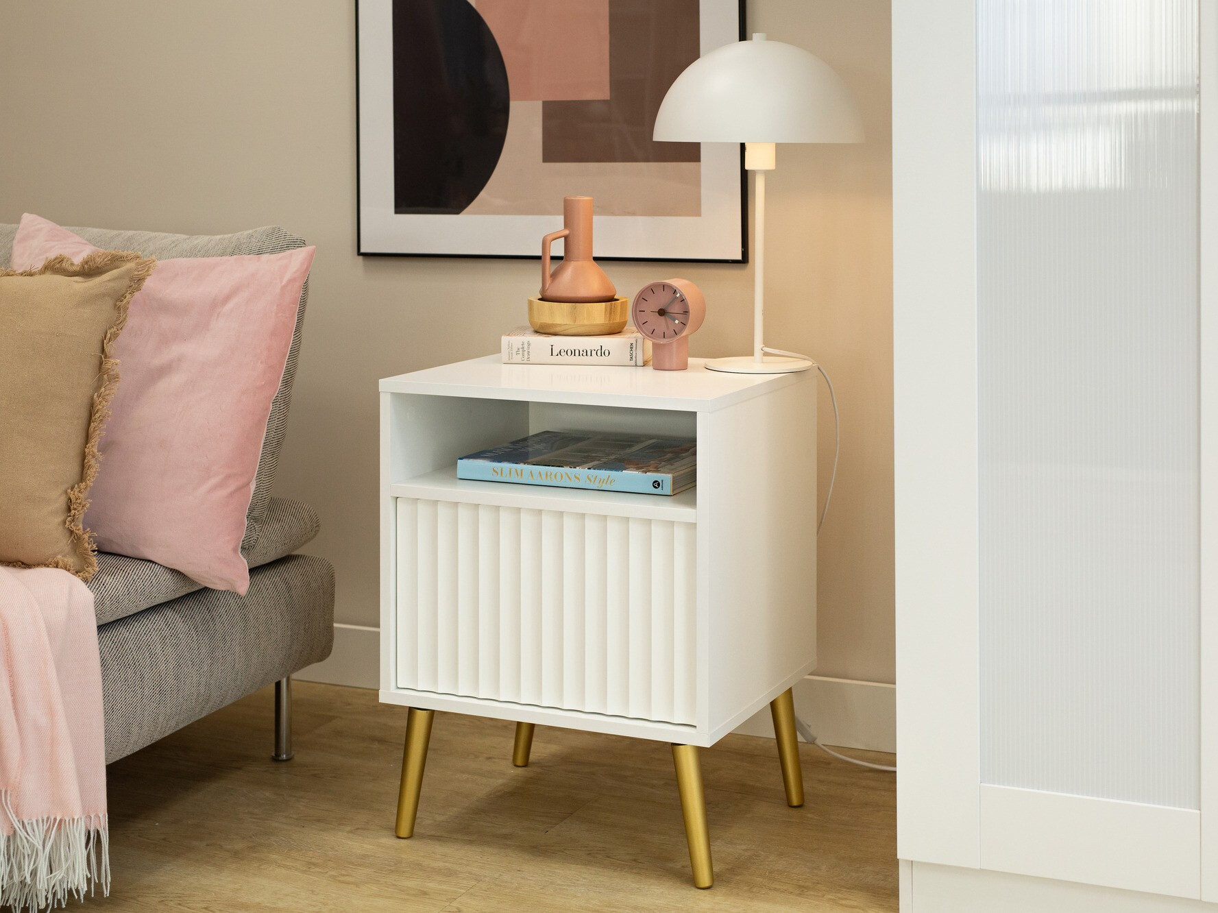 Naktsgaldiņš Cirferi 106 (Balts + Zelta)