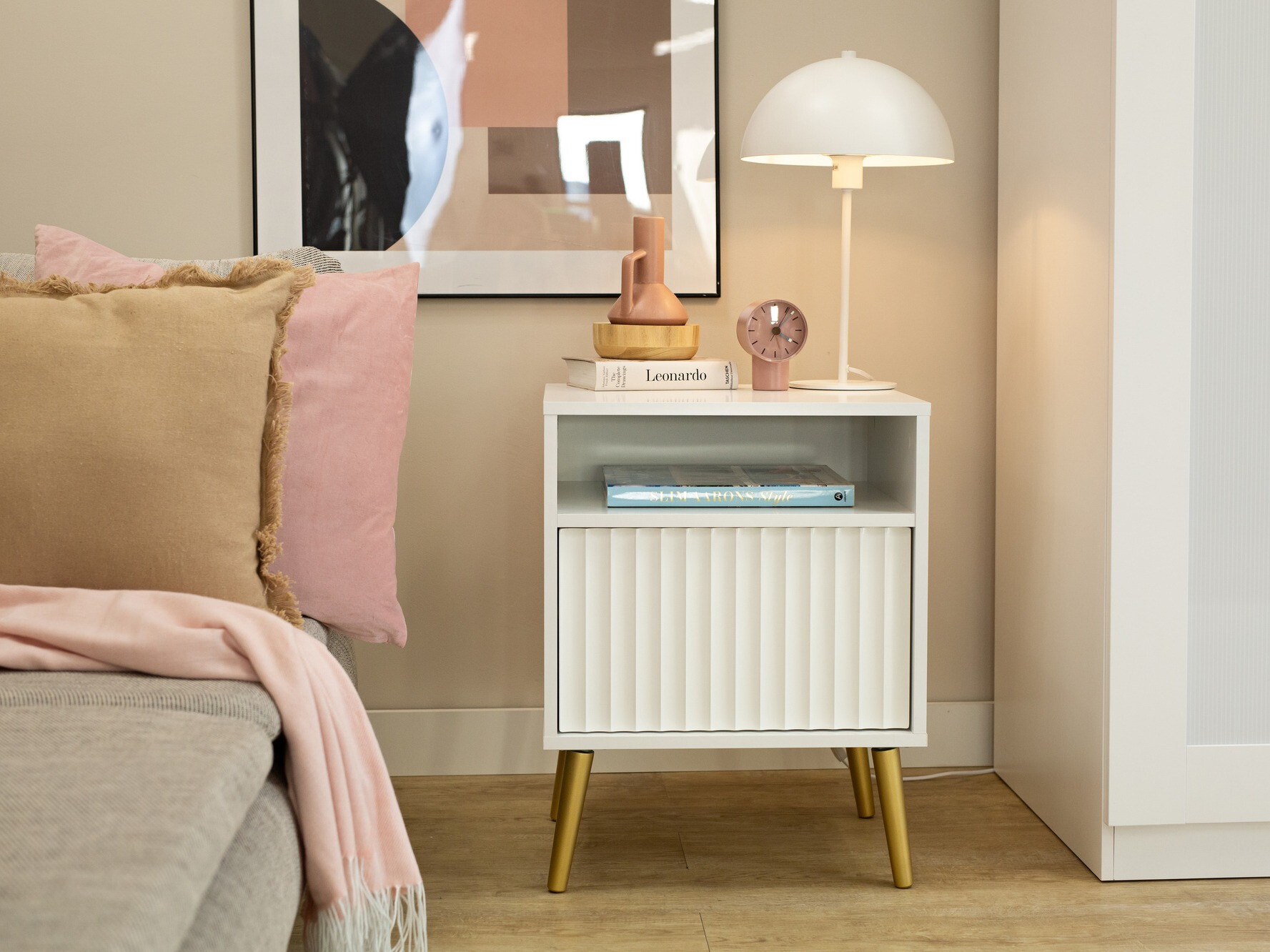 Naktsgaldiņš Cirferi 106 (Balts + Zelta)