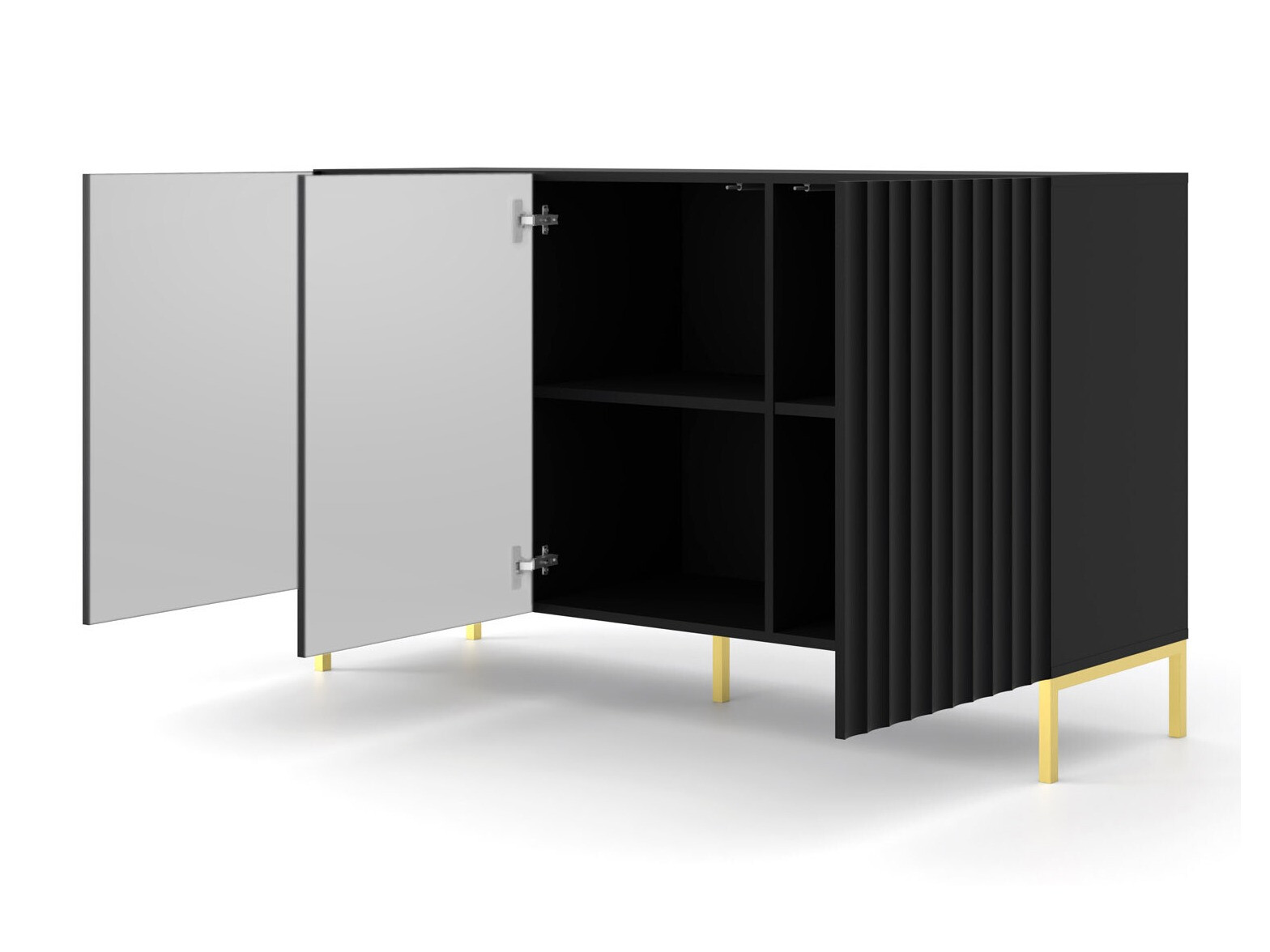 Skapis Soropho 100 (Melns)