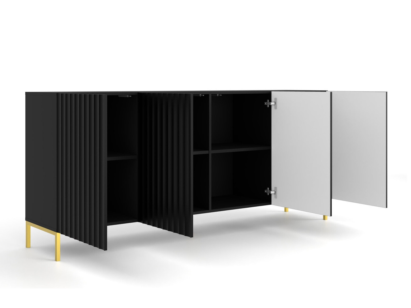 Skapis Soropho 101 (Melns)