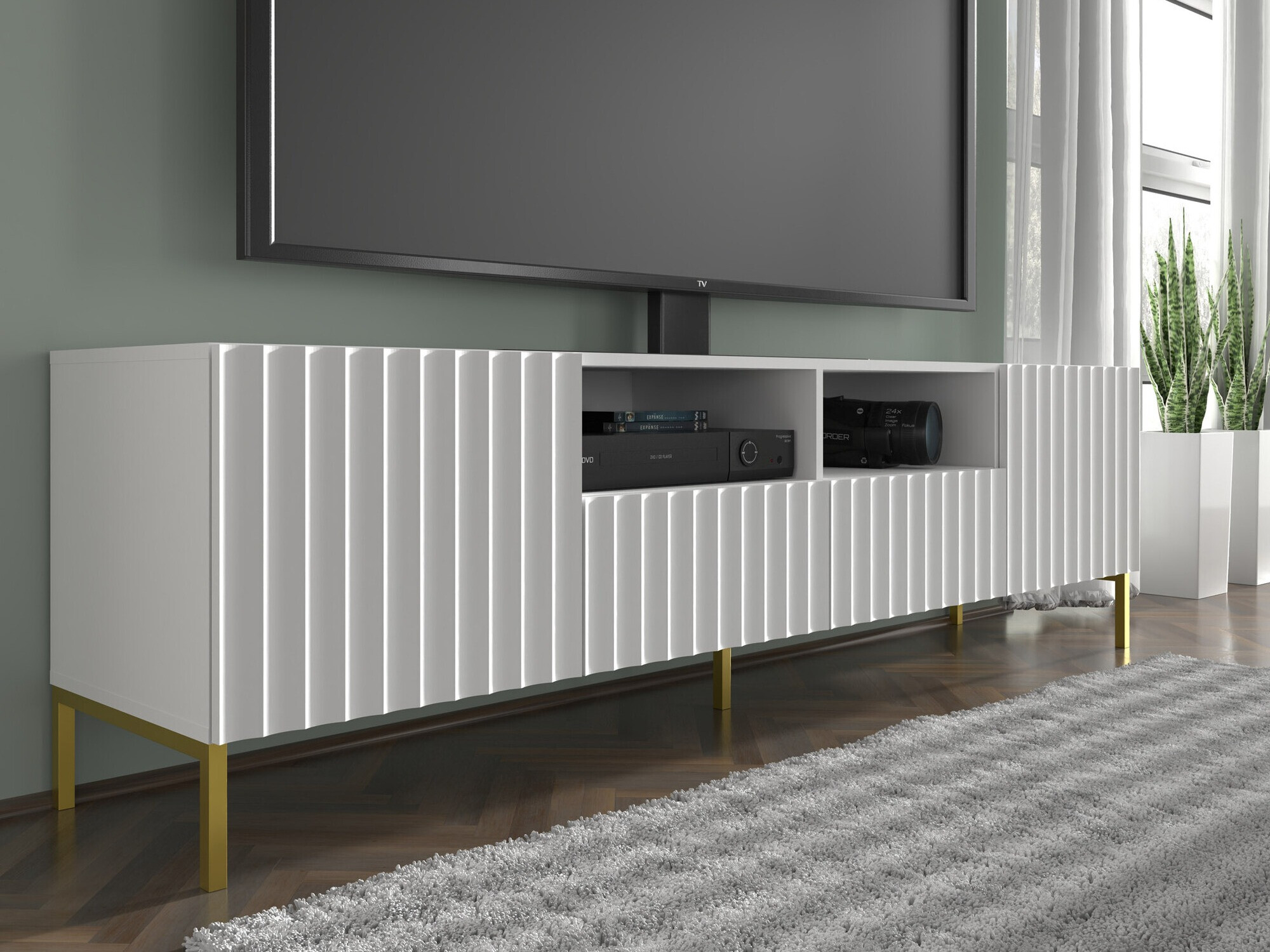 TV galds Soropho 102 (Balts)