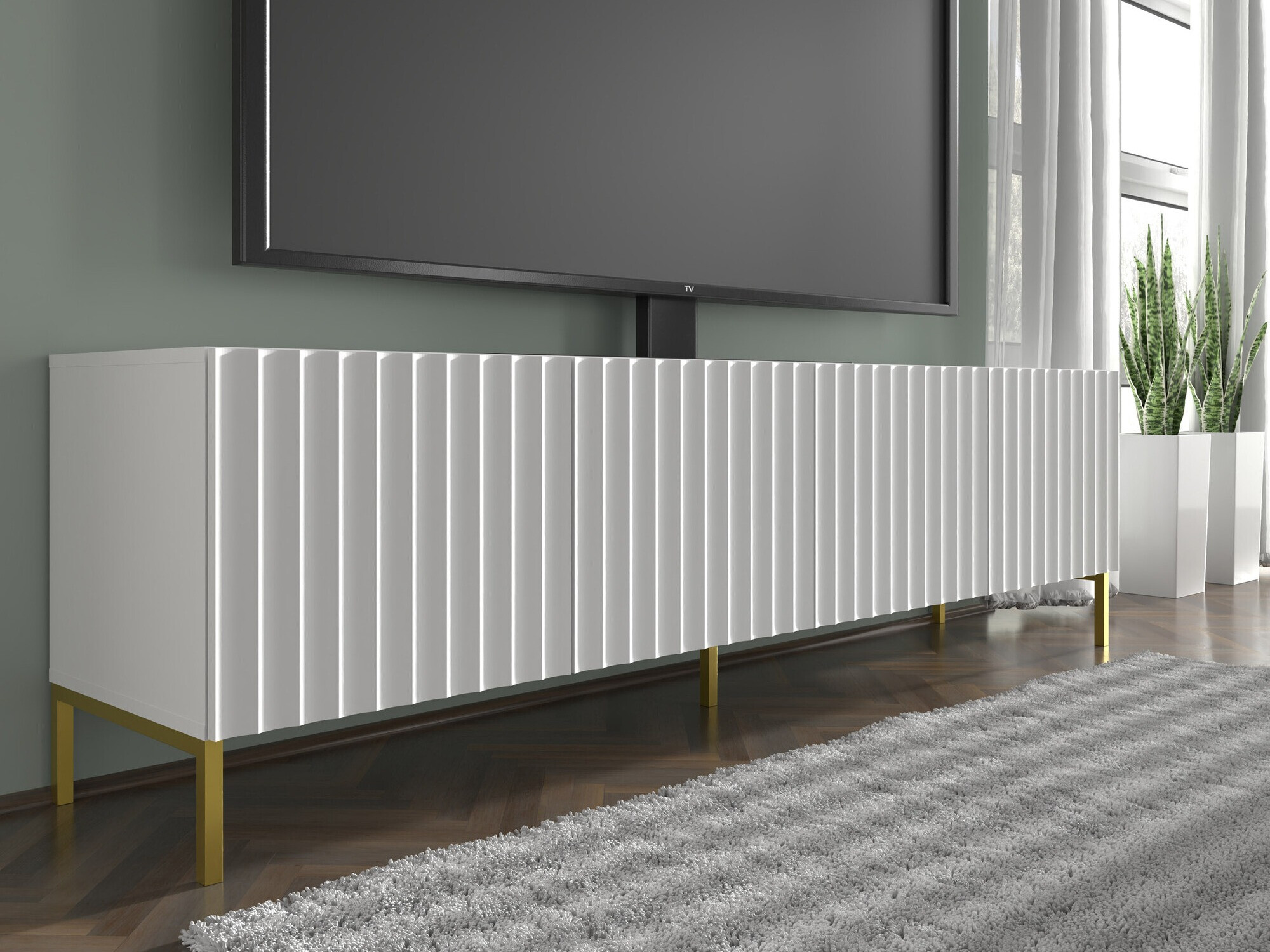 TV galds Soropho 103 (Balts)