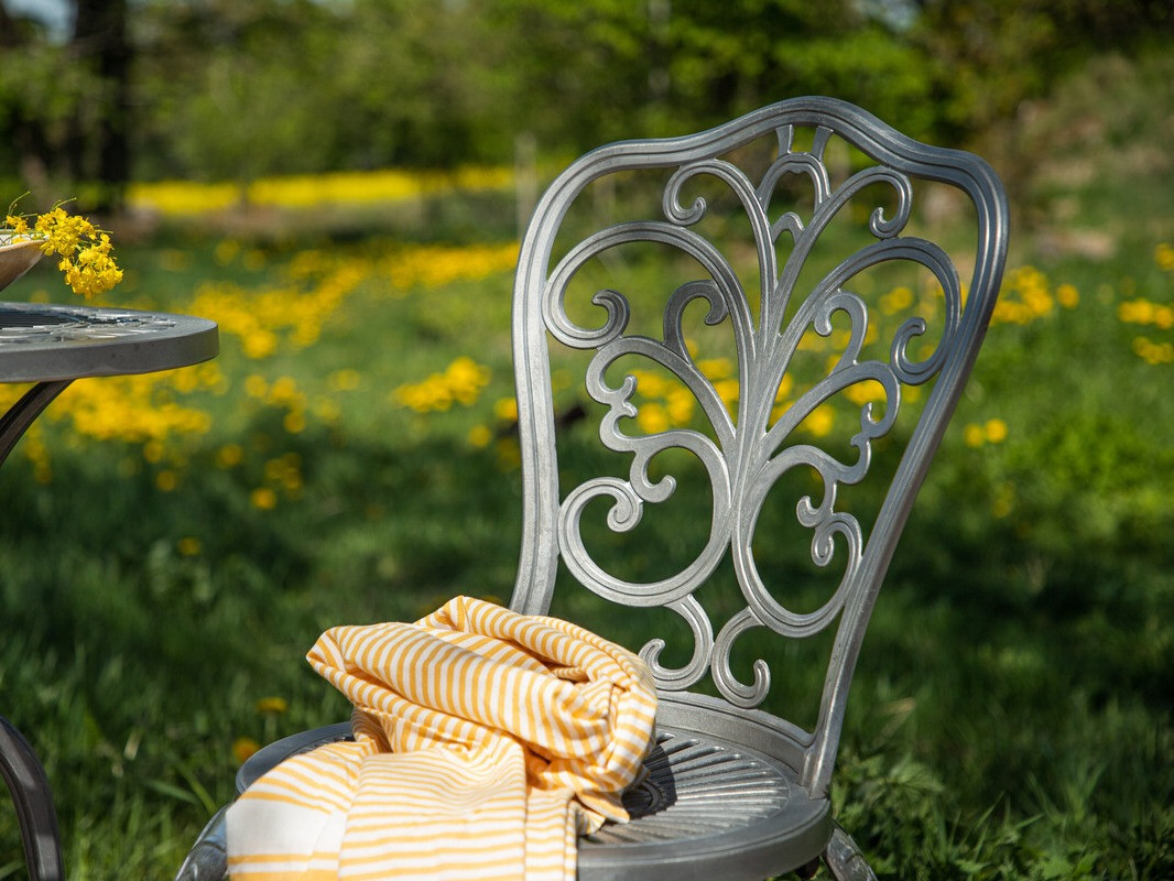 Balkona komplekts Dallas 4462 (Sudraba)