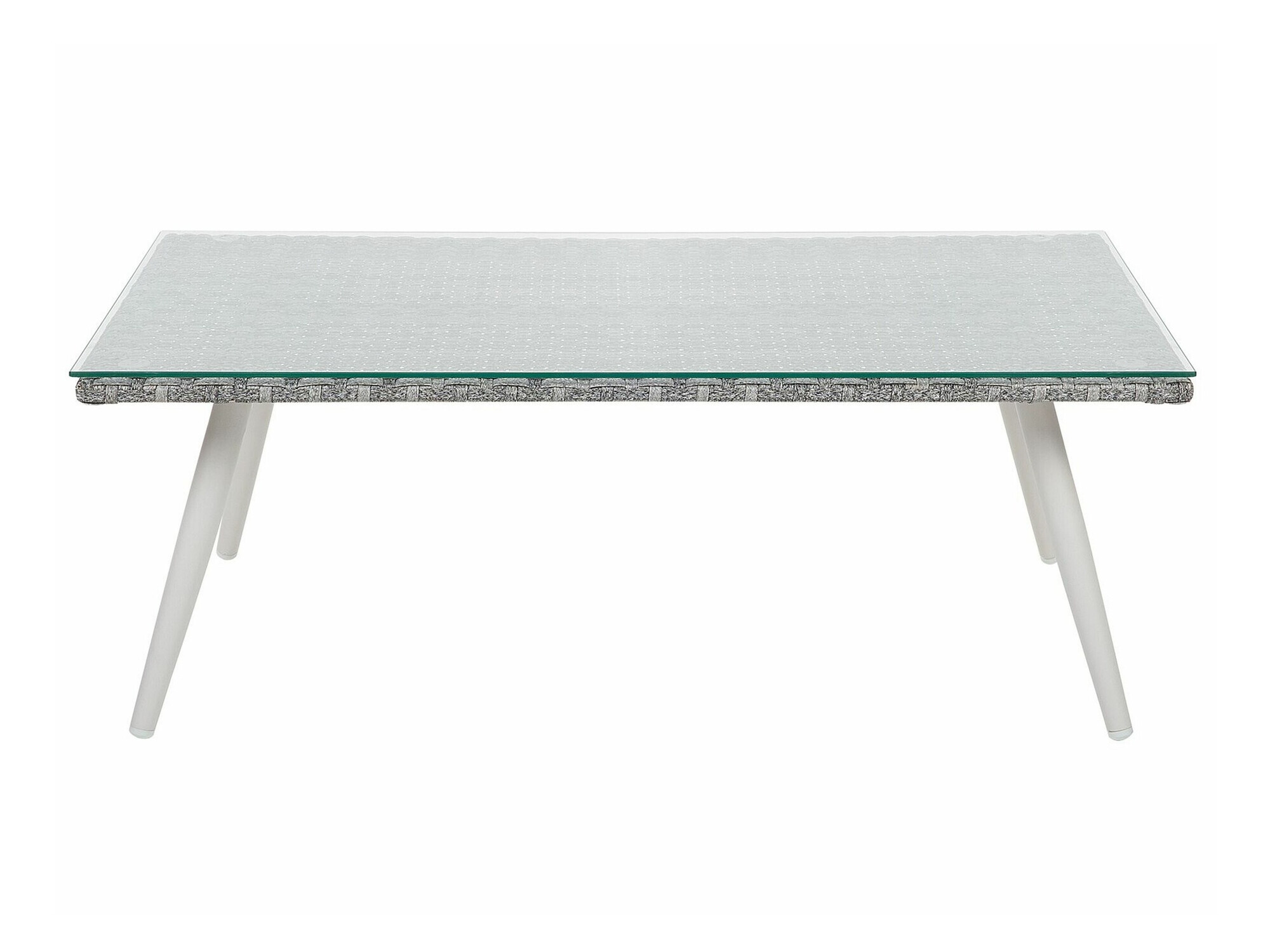 Dārza mēbeļu komplekts Berwyn 1848 (Balts + Pelēks)