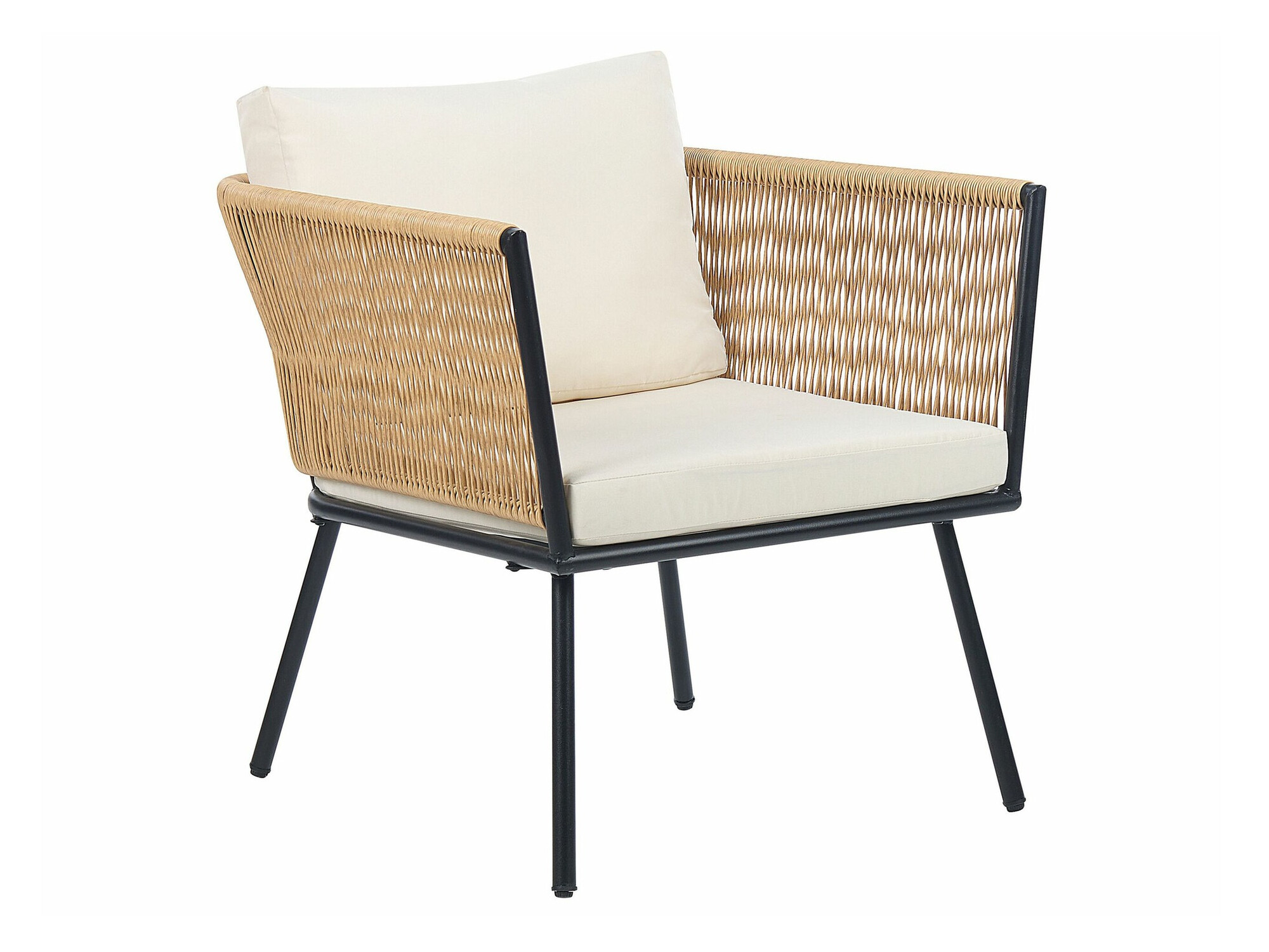 Dārza mēbeļu komplekts Berwyn 1852 (Gaiši brūns + Balts)