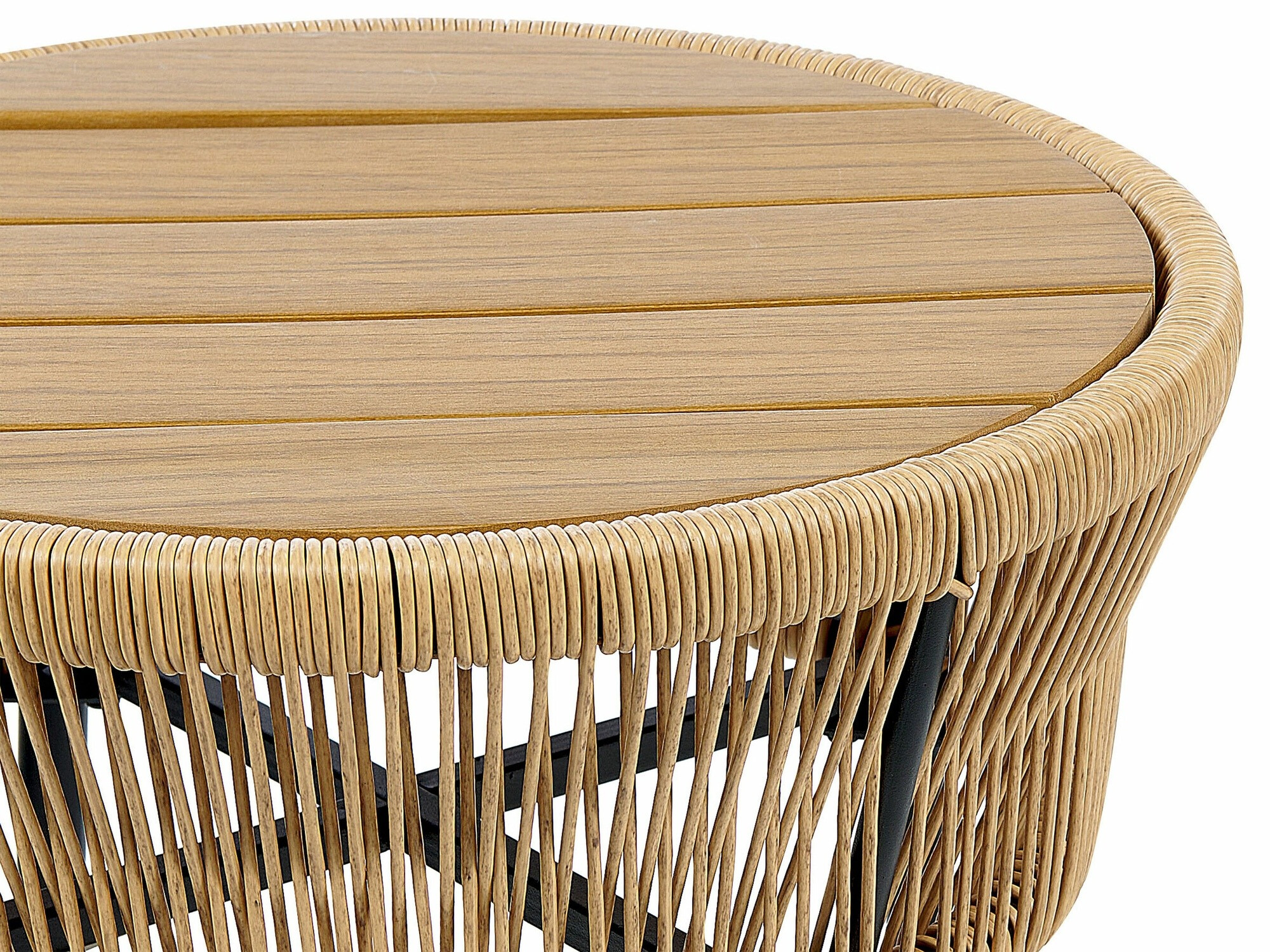 Dārza mēbeļu komplekts Berwyn 1852 (Gaiši brūns + Balts)