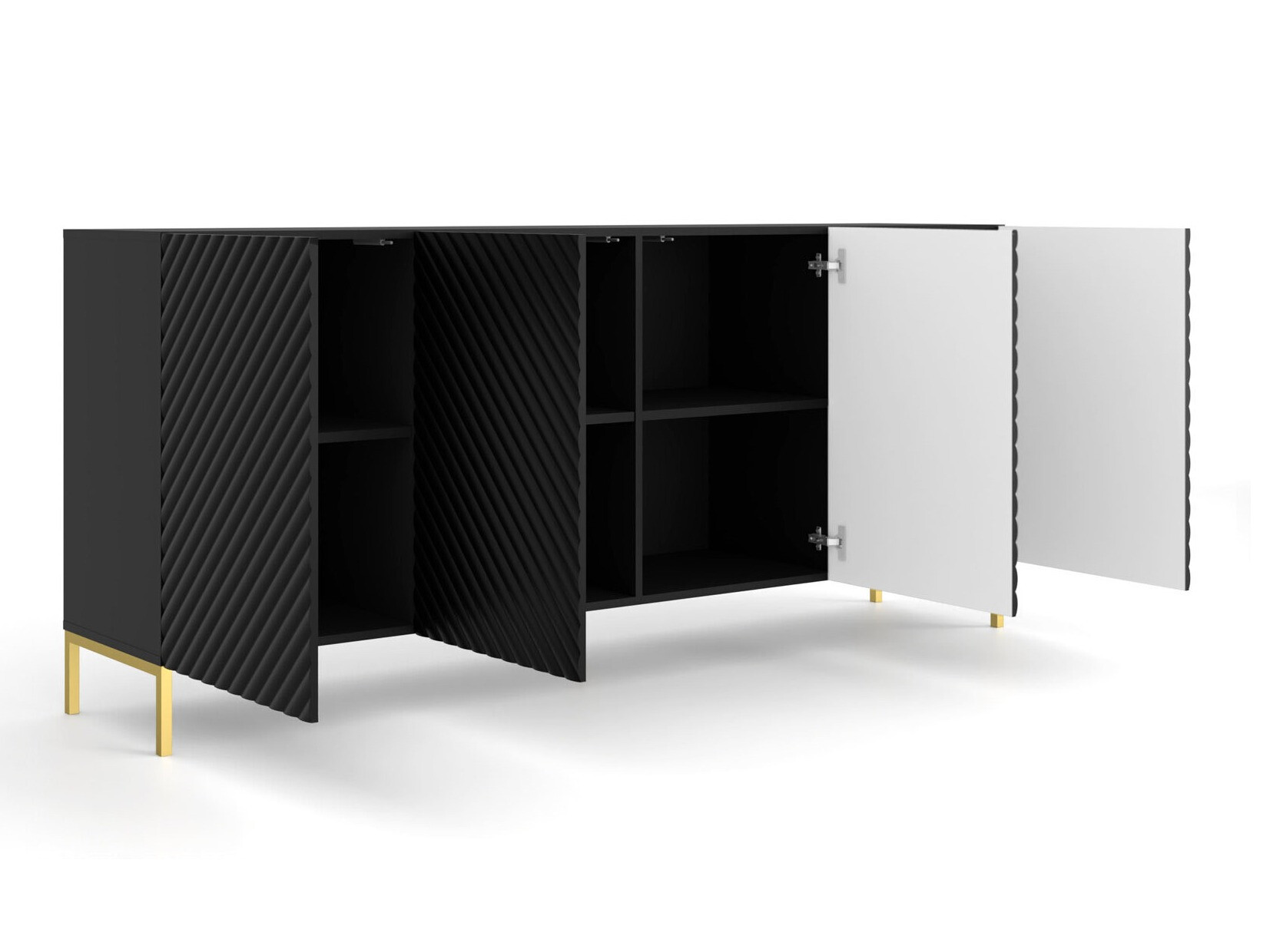 Набор для гостиной Fivremu 107 (Чёрный)