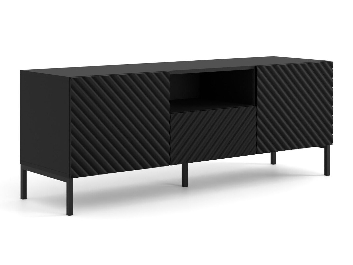 TV galds Fivremu 102 (Melns)