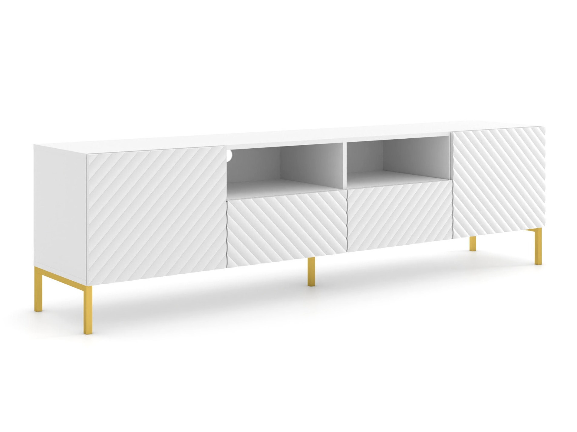 TV galds Fivremu 103 (Balts)