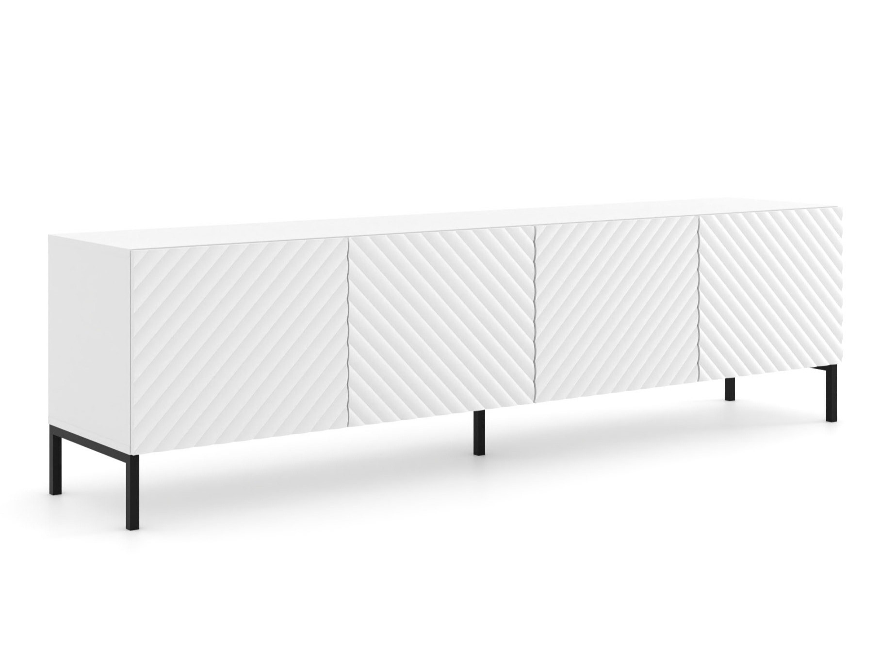 TV galds Fivremu 104 (Balts)