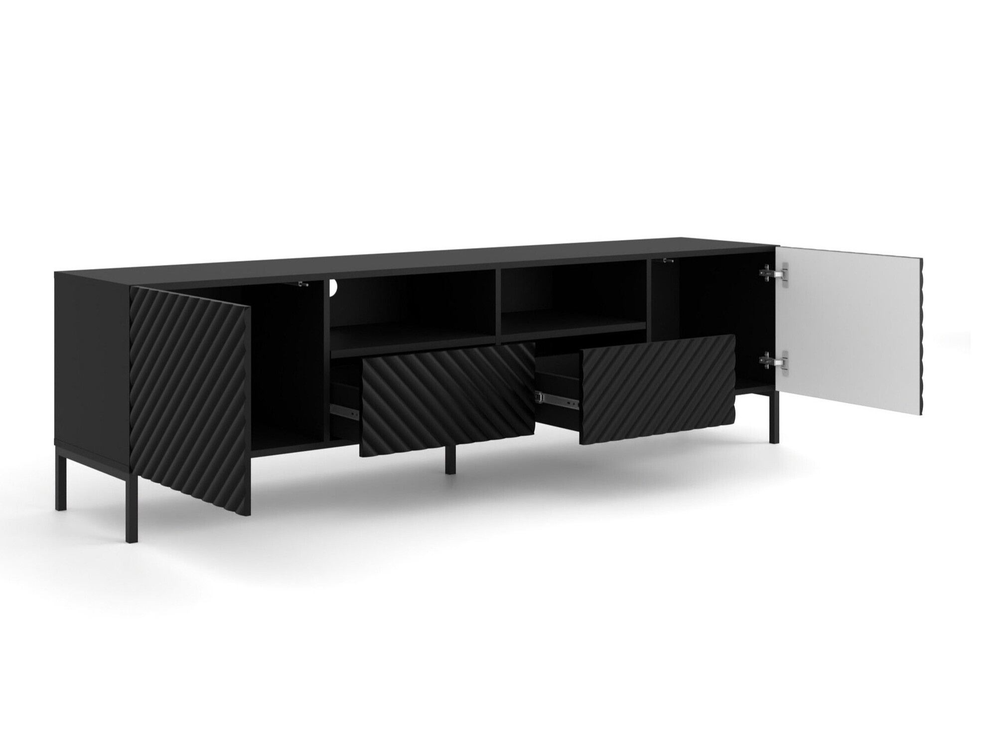 ТВ тумба Fivremu 104 (Чёрный)