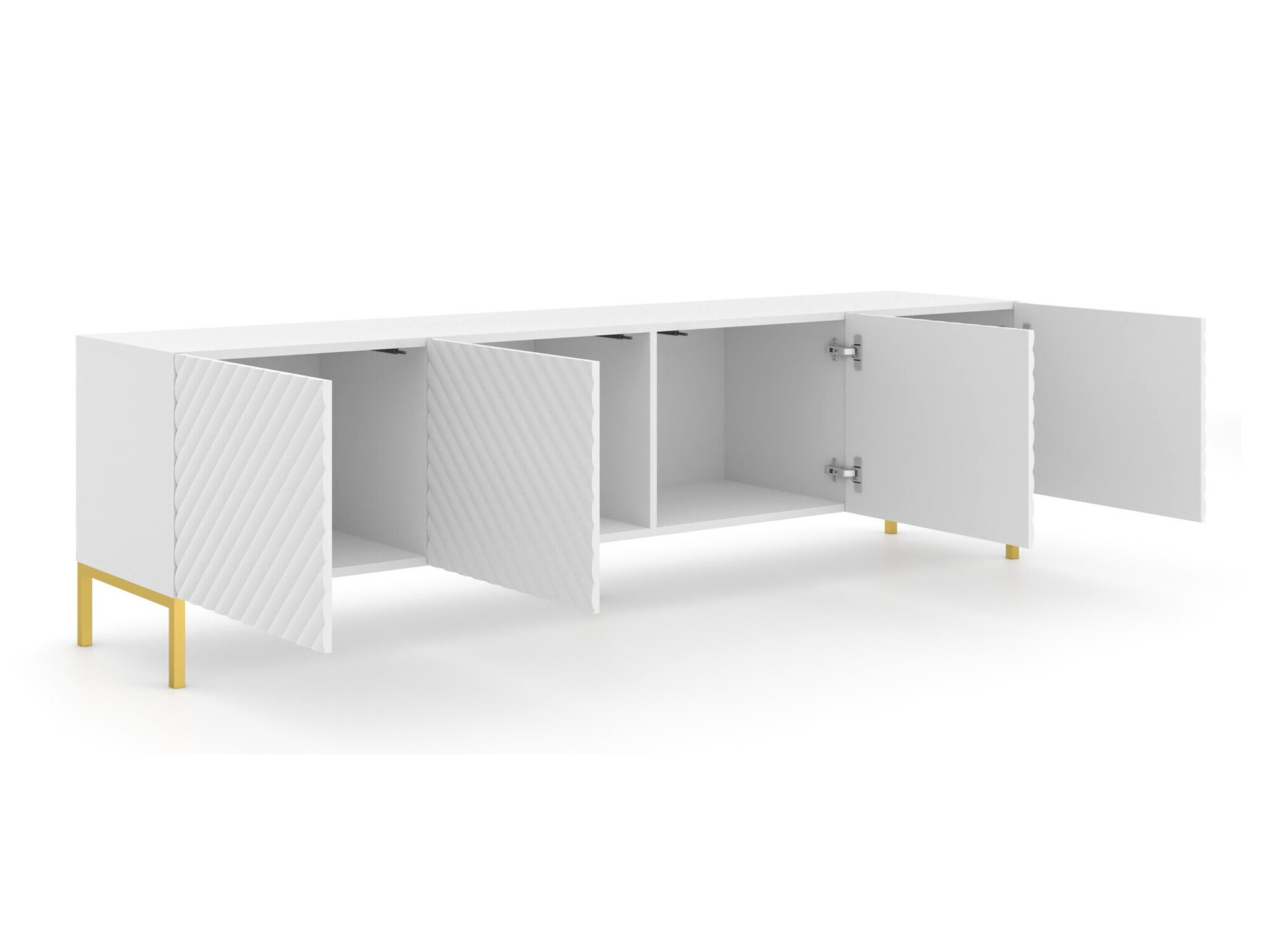 Viesistabas komplekts Fivremu 108 (Balts)