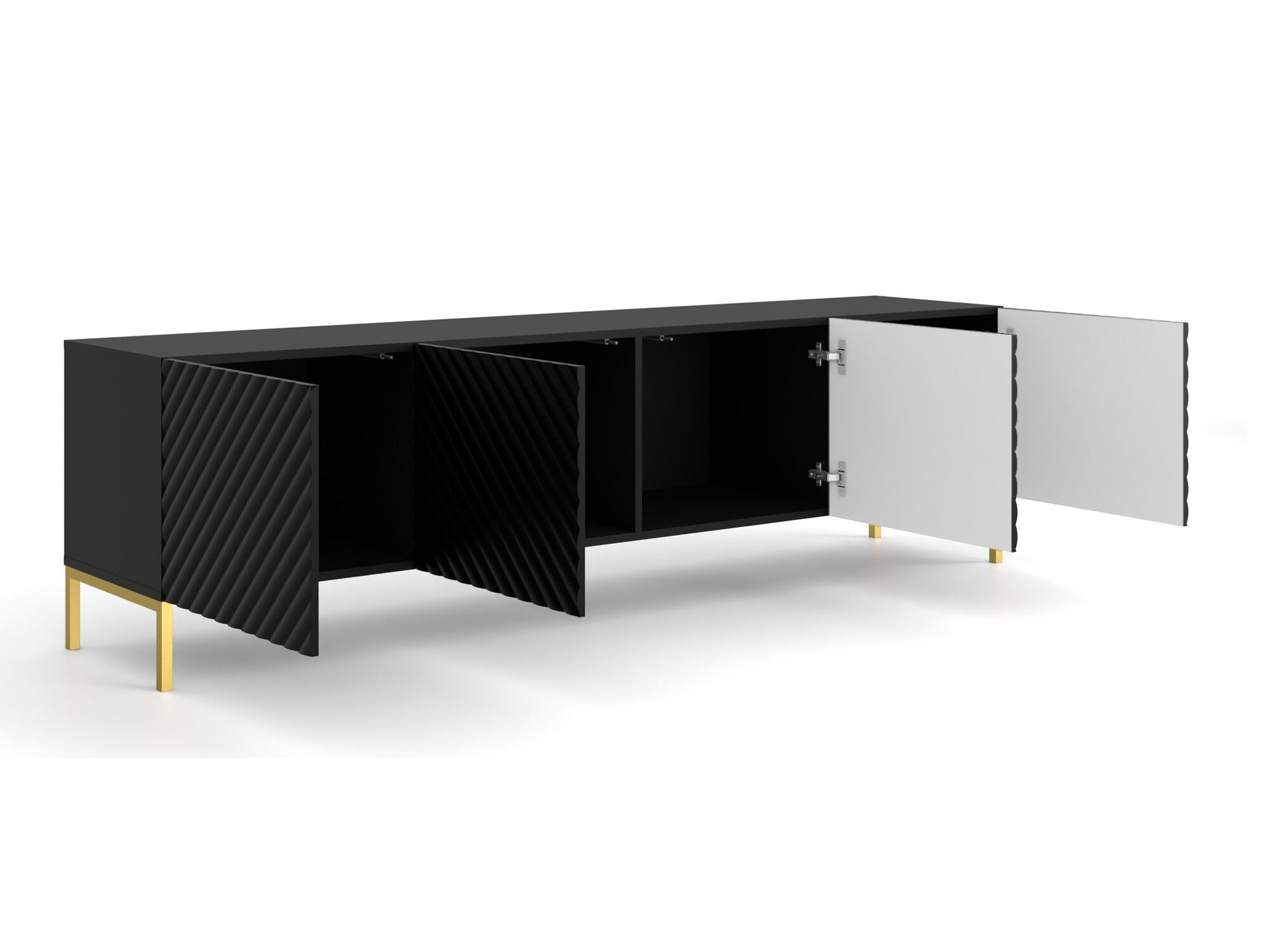 Viesistabas komplekts Fivremu 108 (Melns)