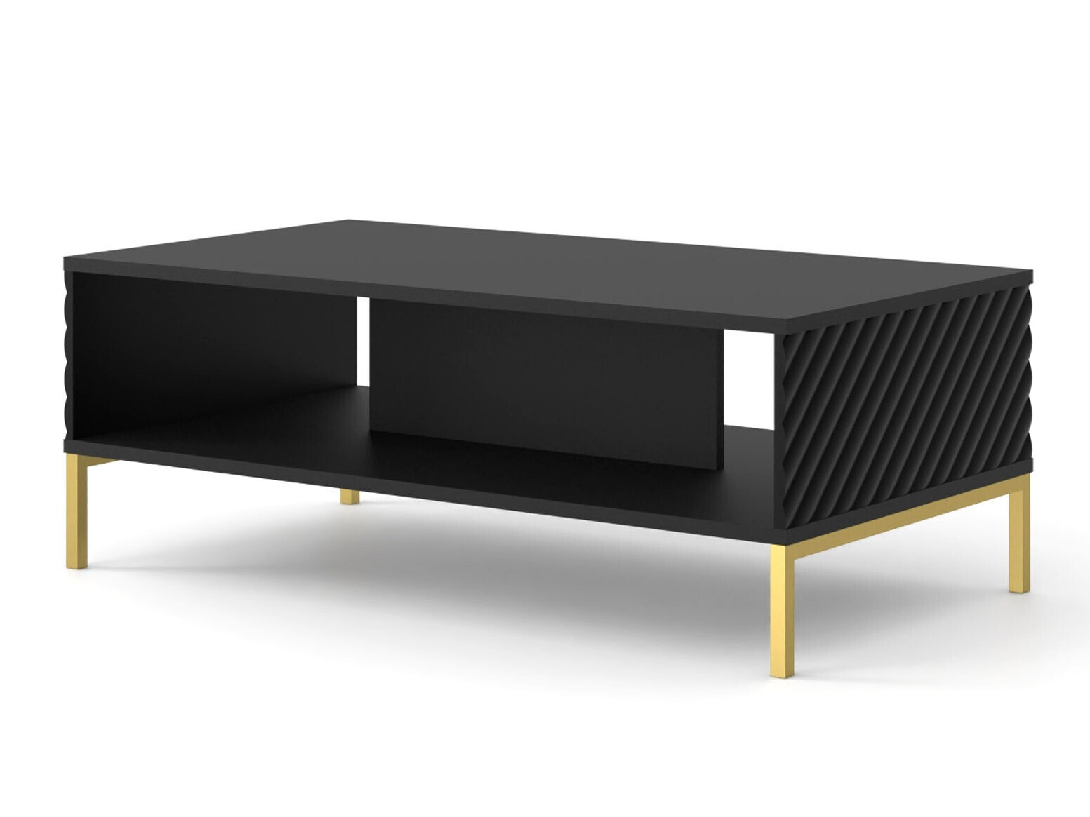 Viesistabas komplekts Fivremu 109 (Melns)