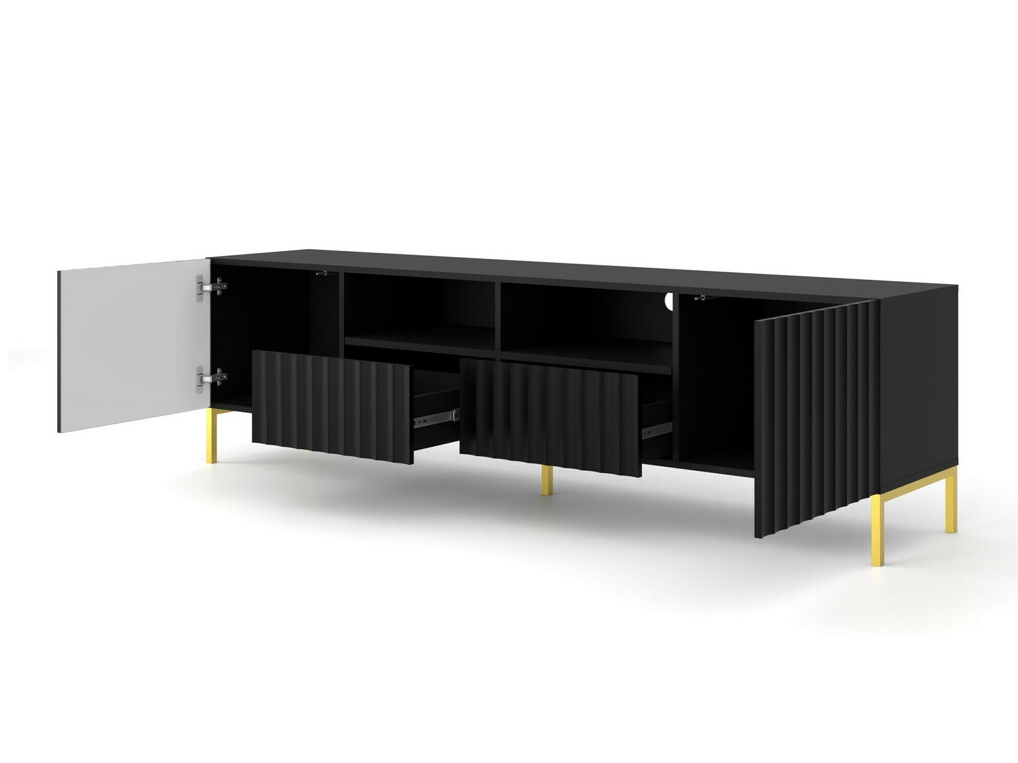 Viesistabas komplekts Soropho 105 (Melns)