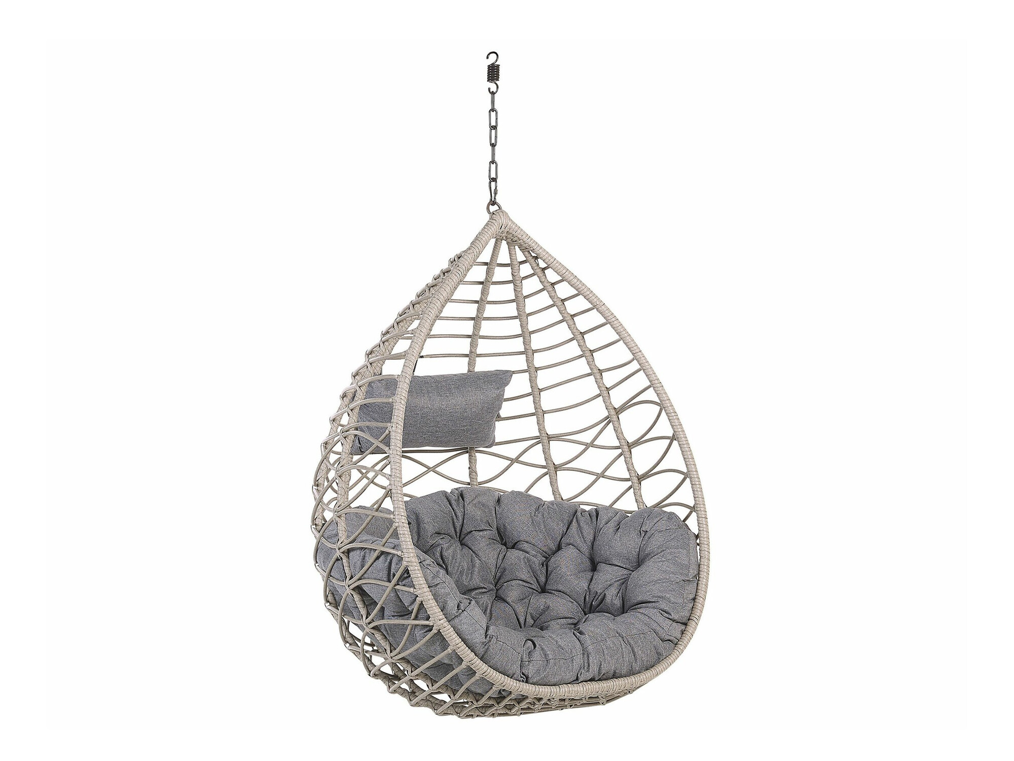 Piekaramais krēsls Berwyn 1859 (Pelēks)