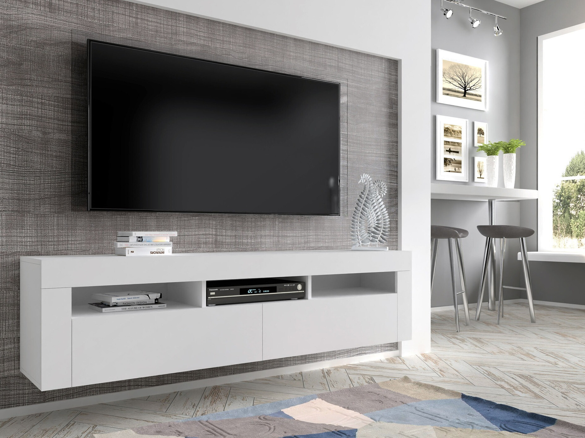 TV galds Buffalo 149 (Balts)