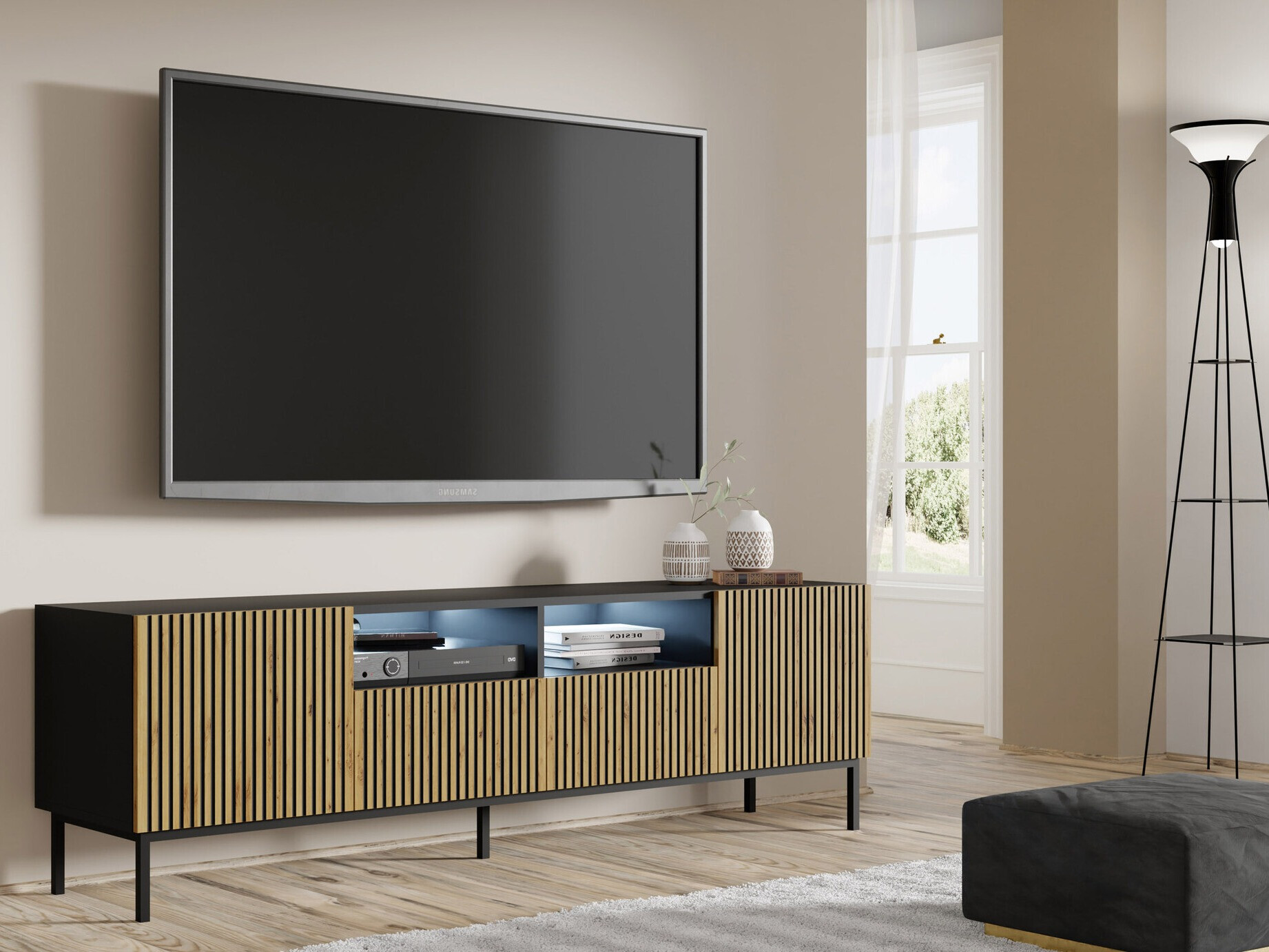 TV galds Talsalu 100 (Melns)