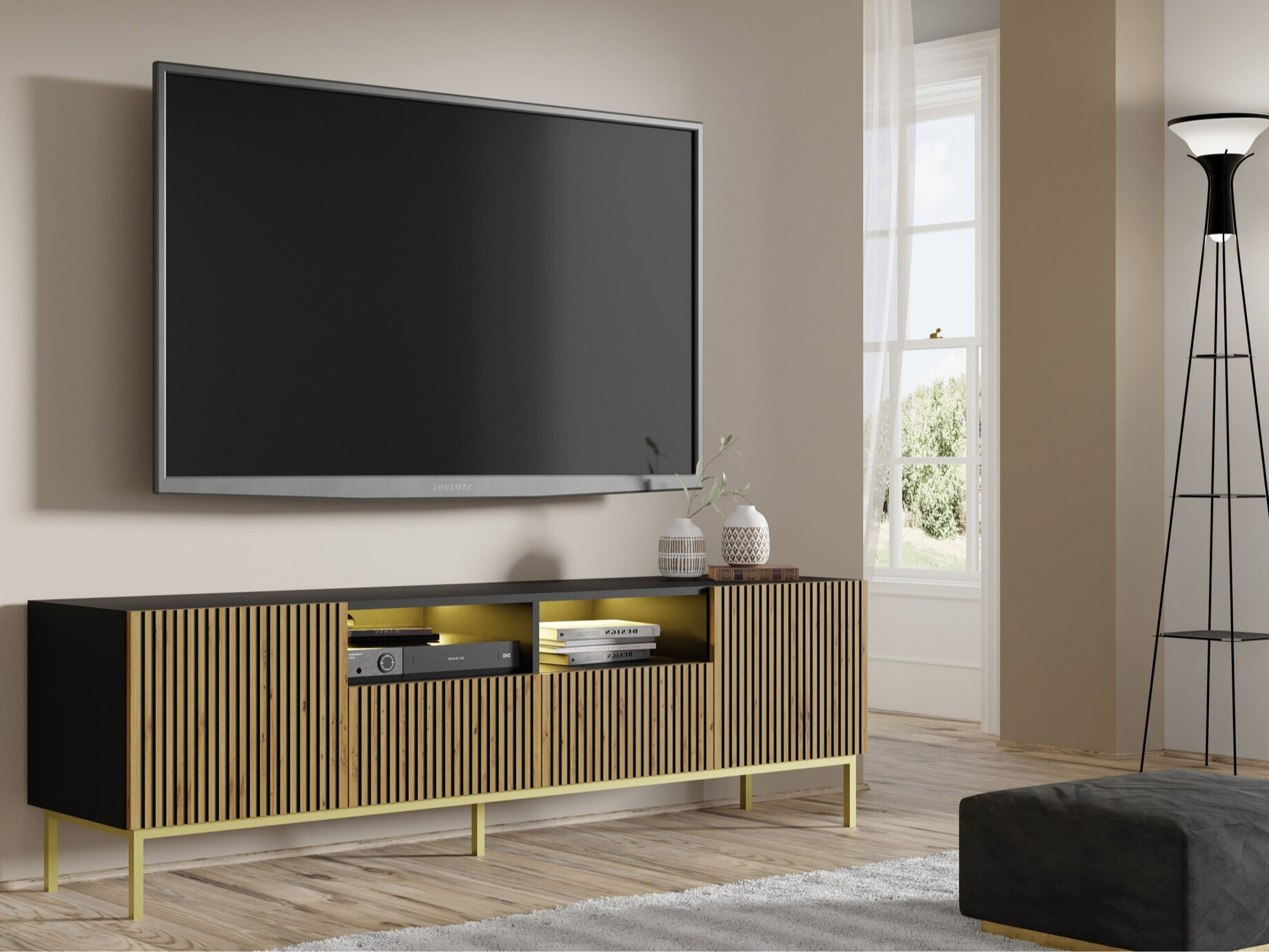 TV galds Talsalu 100 (Zelta)