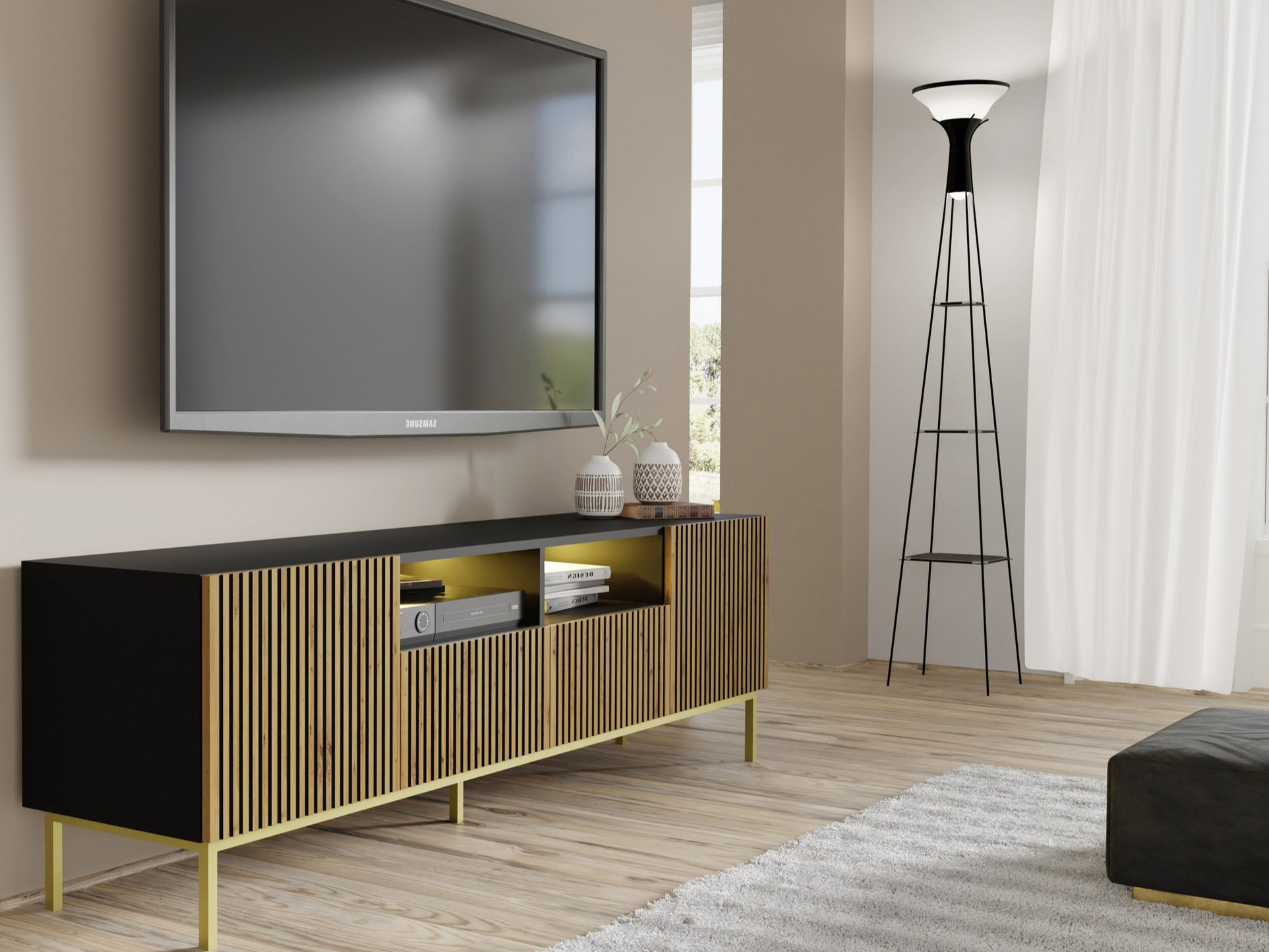 TV galds Talsalu 100 (Zelta)