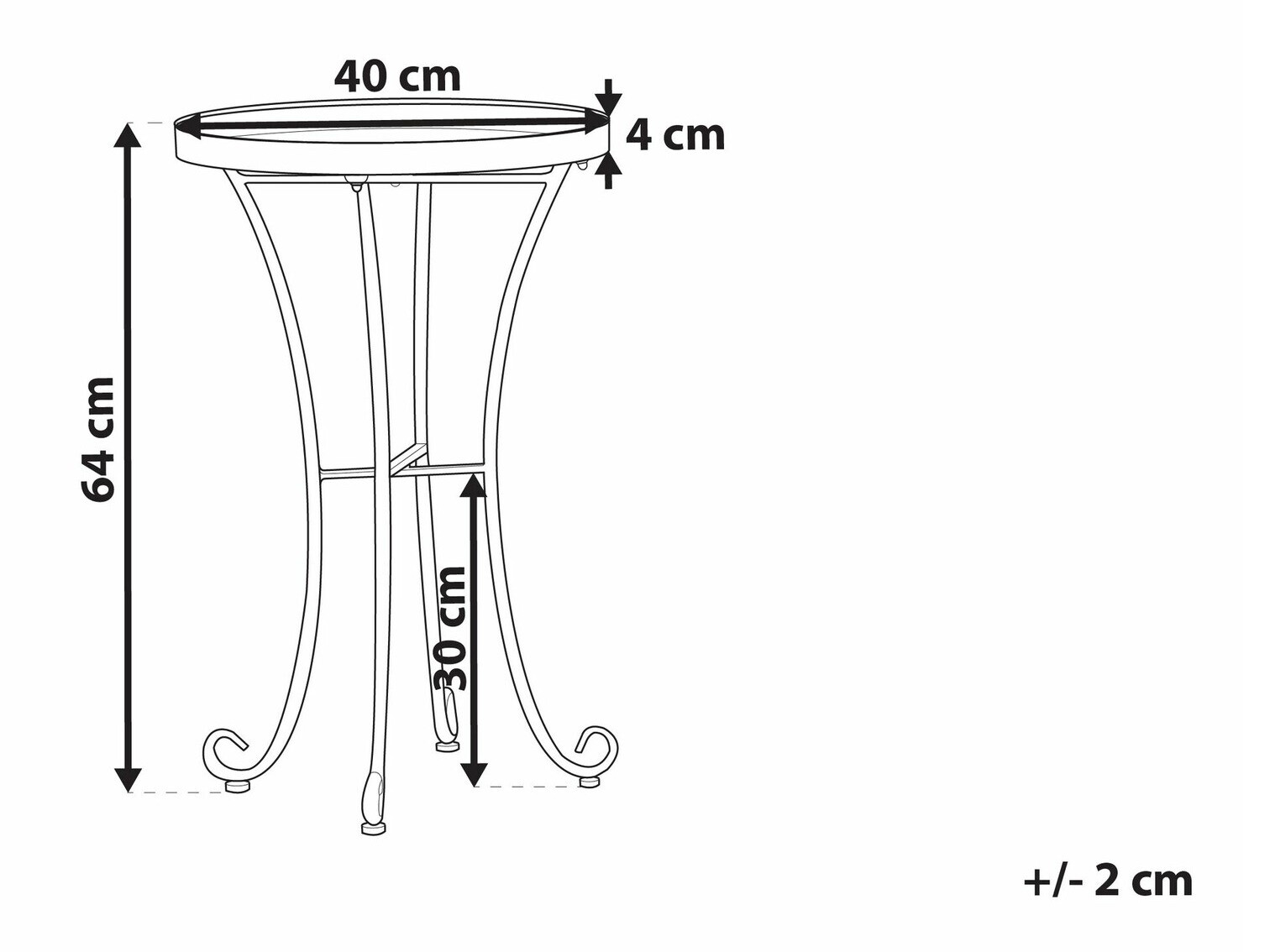 Dārza galdiņš Berwyn 1888
