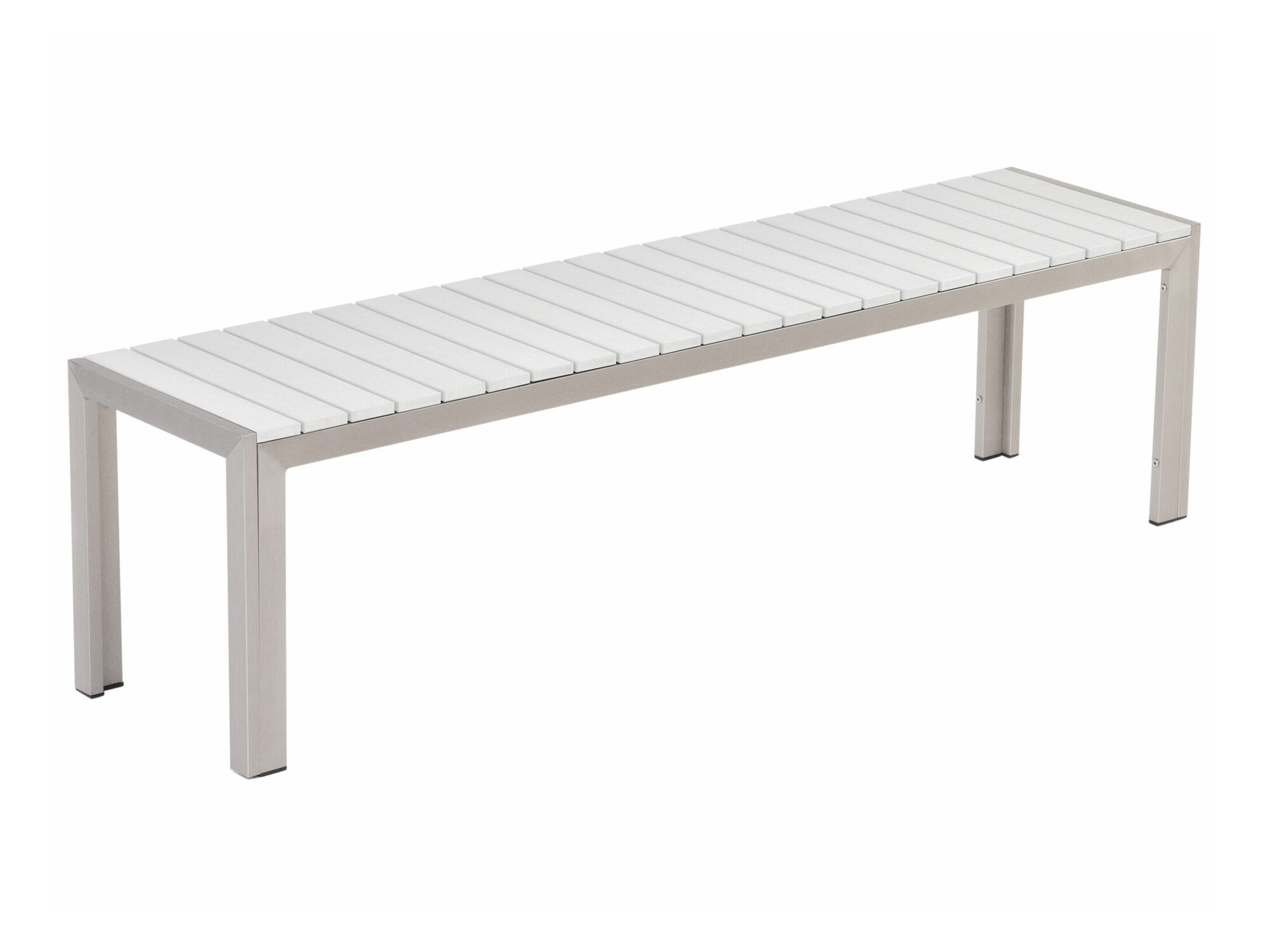 Galds un krēslu komplekts Berwyn 1895 (Balts + Sudraba)