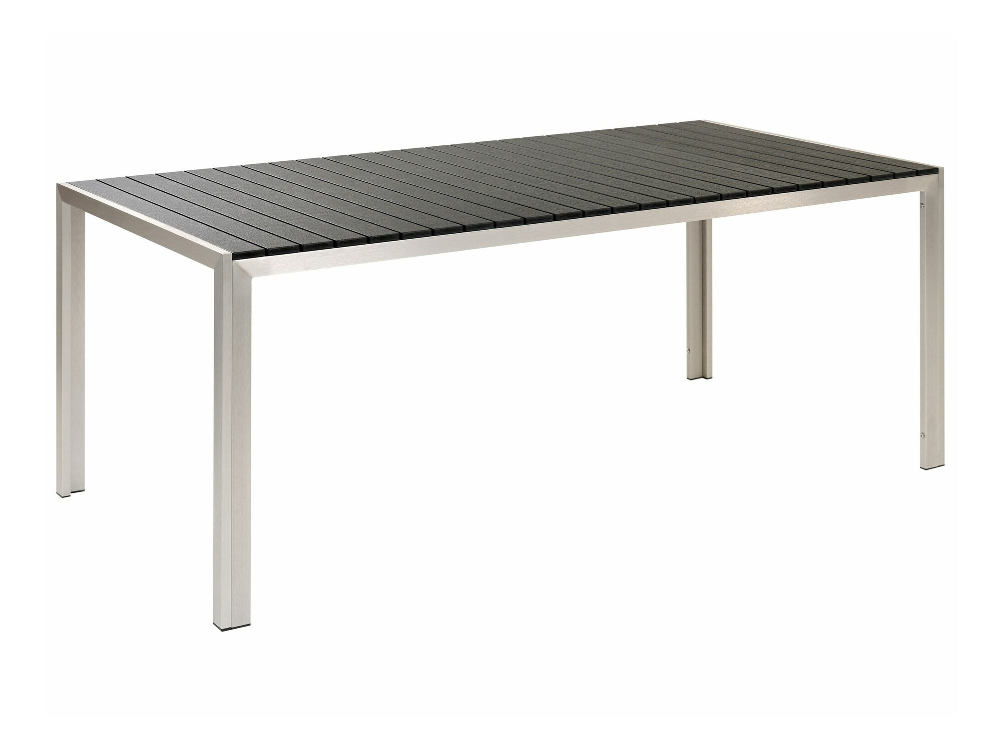 Galds un krēslu komplekts Berwyn 1895 (Melns + Sudraba)