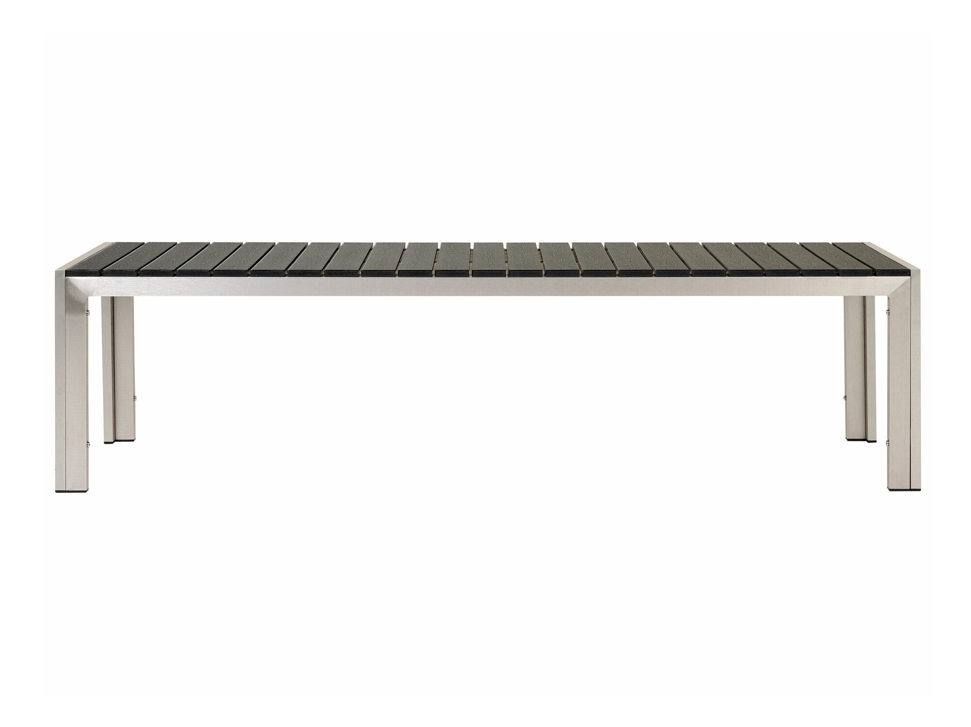 Galds un krēslu komplekts Berwyn 1895 (Melns + Sudraba)